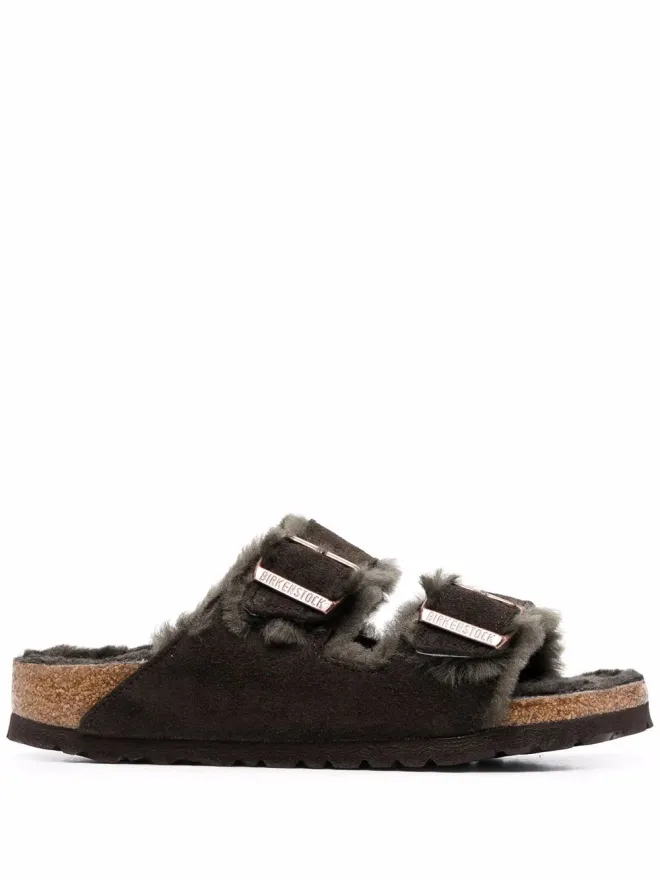 Birkenstock Birkenstock シアーリングライニング ダブルバックル サンダルの商品画像