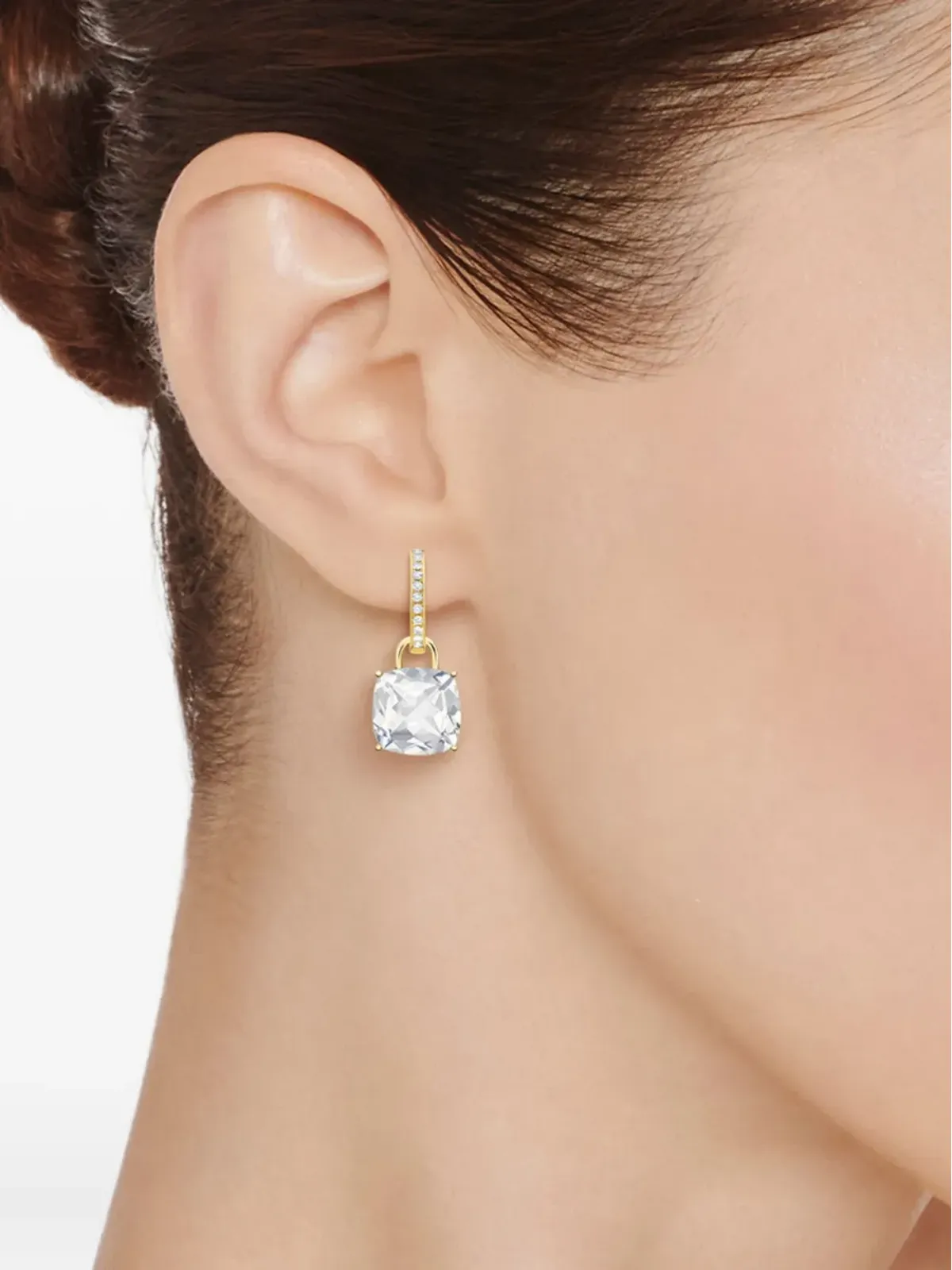 Kiki McDonough 18K イエローゴールド トパーズとダイヤモンド ドロップピアス - 画像2