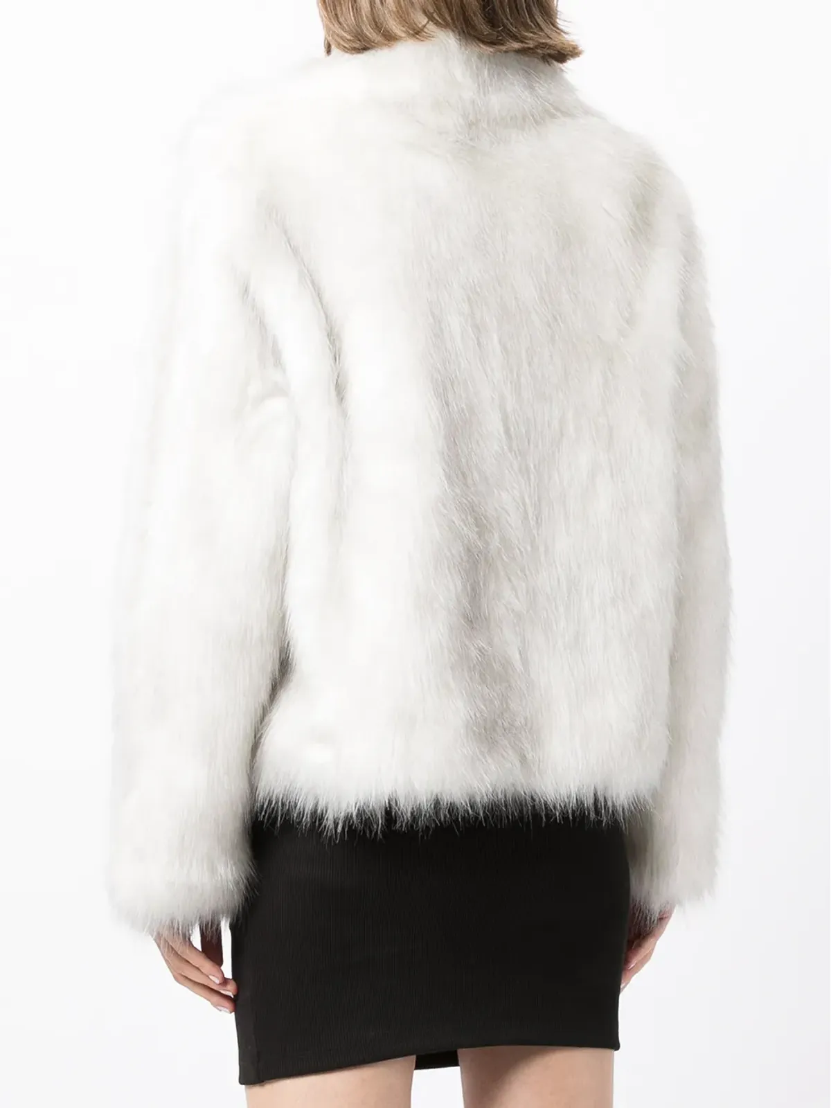 Unreal Fur ファー デリッシュ ハイネックジャケット - 画像4