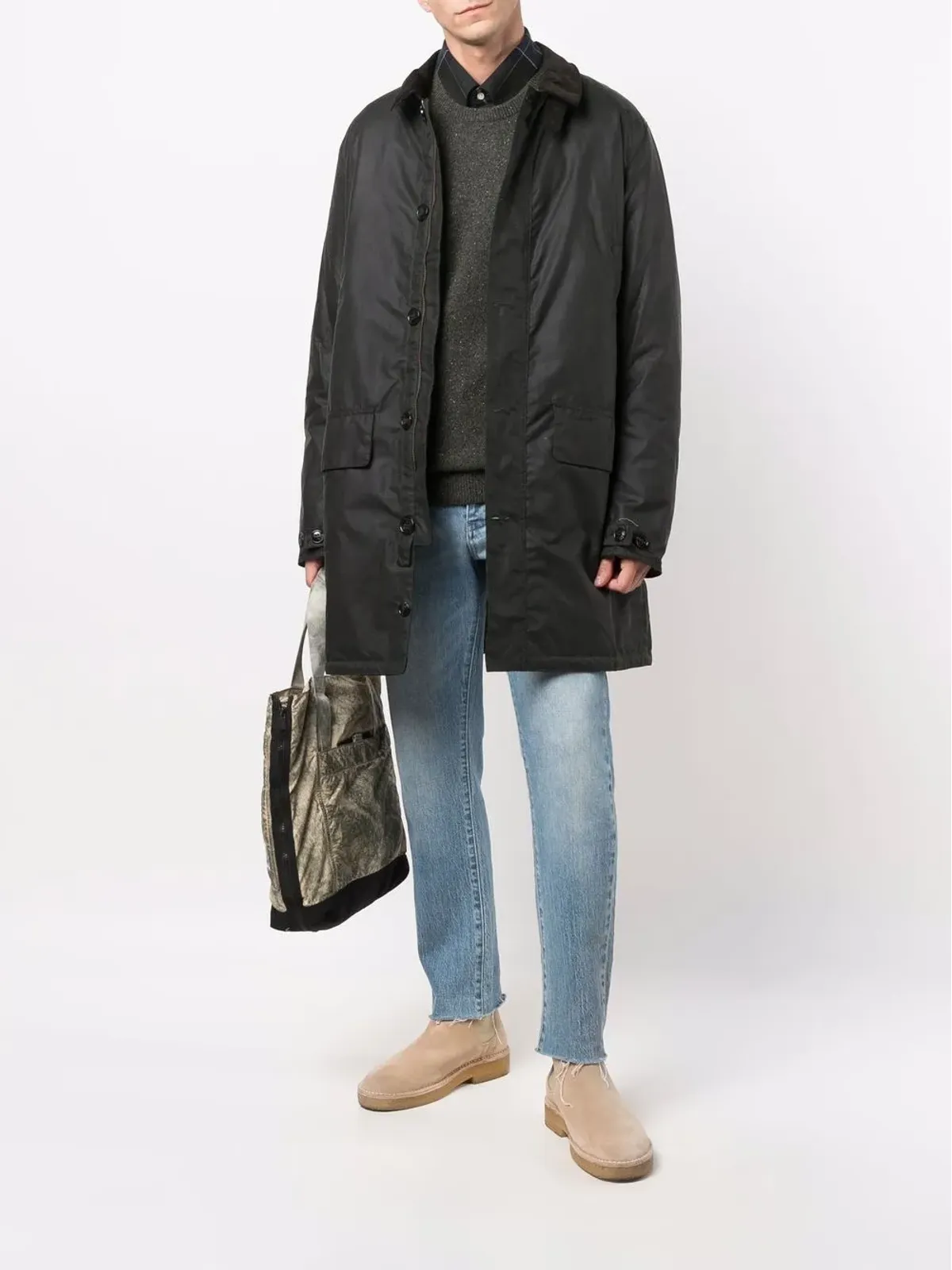 Barbour クルーネック セーター - 画像2