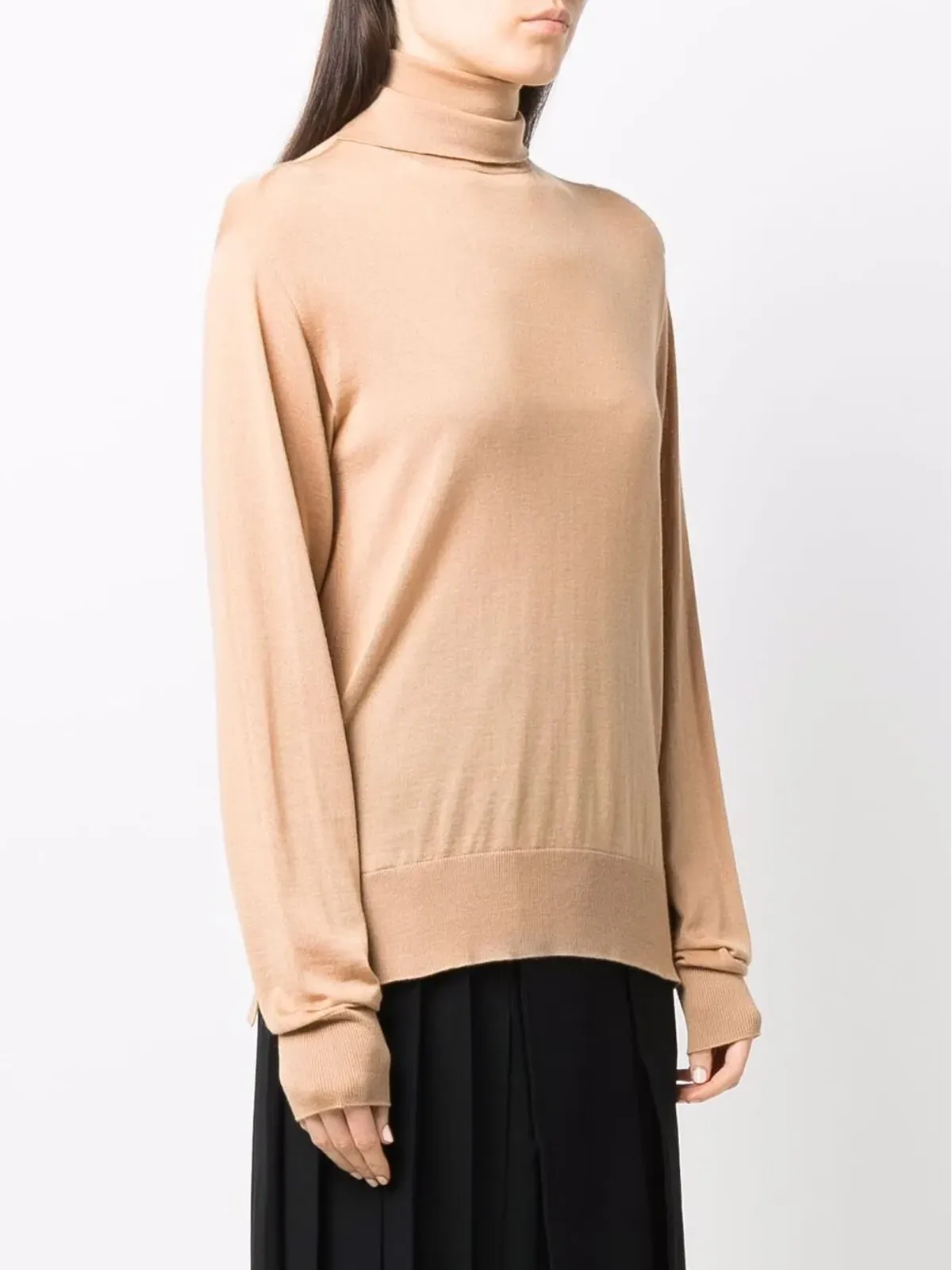 Jil Sander ロールネック・ファインニット・ジャンパー - 画像3