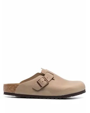 Birkenstock バックル付きレザーローファー - サムネイル1