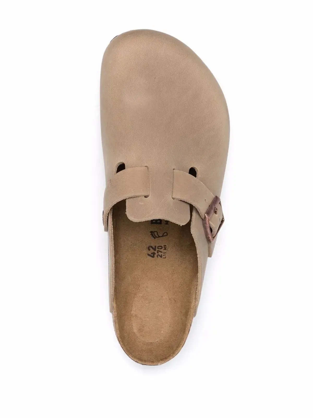 Birkenstock バックル付きレザーローファー - 画像4