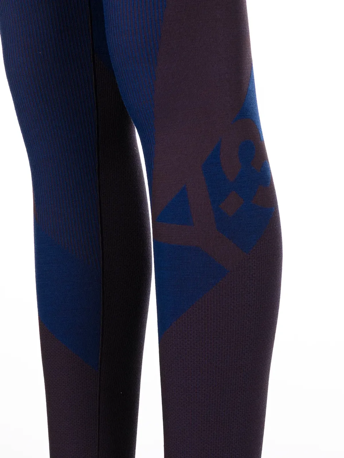 Y-3 シームレス カラーブロックニットタイツ - 画像4