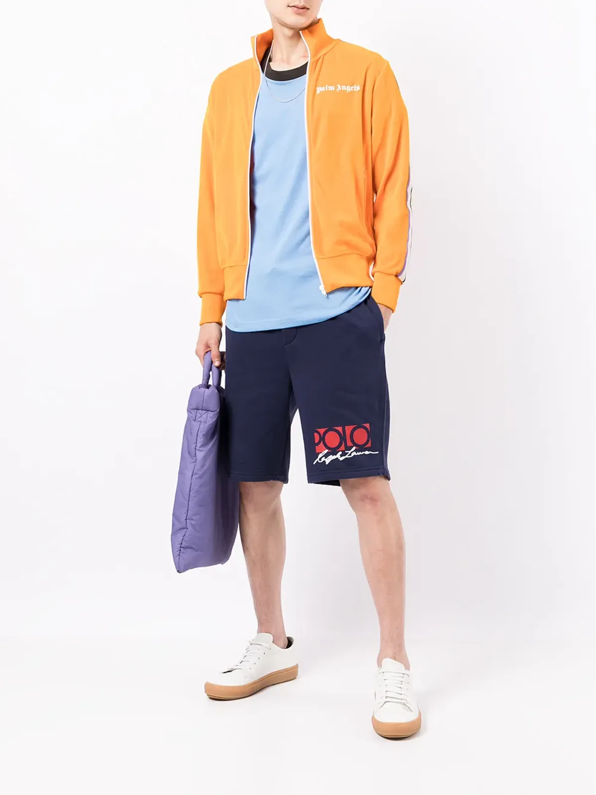 Polo Ralph Lauren ロゴプリント トラックショーツ - 画像2