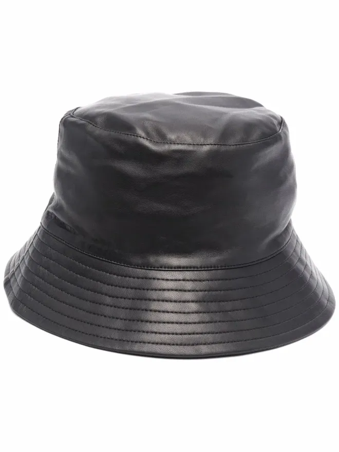 Yves Salomon Yves Salomon レザー バケットハットの商品画像