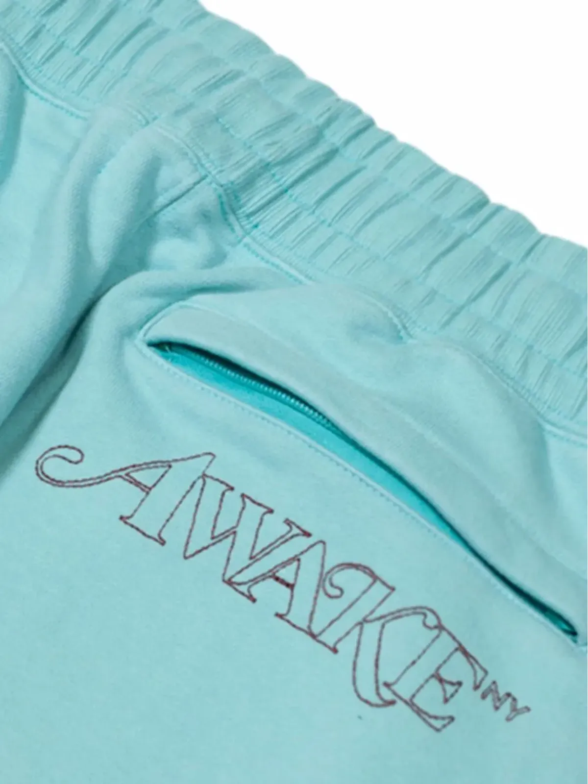 Awake NY クラシックロゴ トラックパンツ ブルー - 画像3