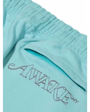 Awake NY クラシックロゴ トラックパンツ ブルー - サムネイル3