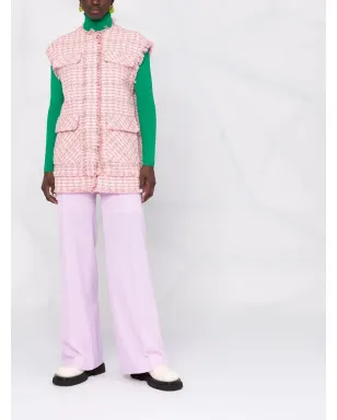 MSGM ツイードフリンジジレ - サムネイル2
