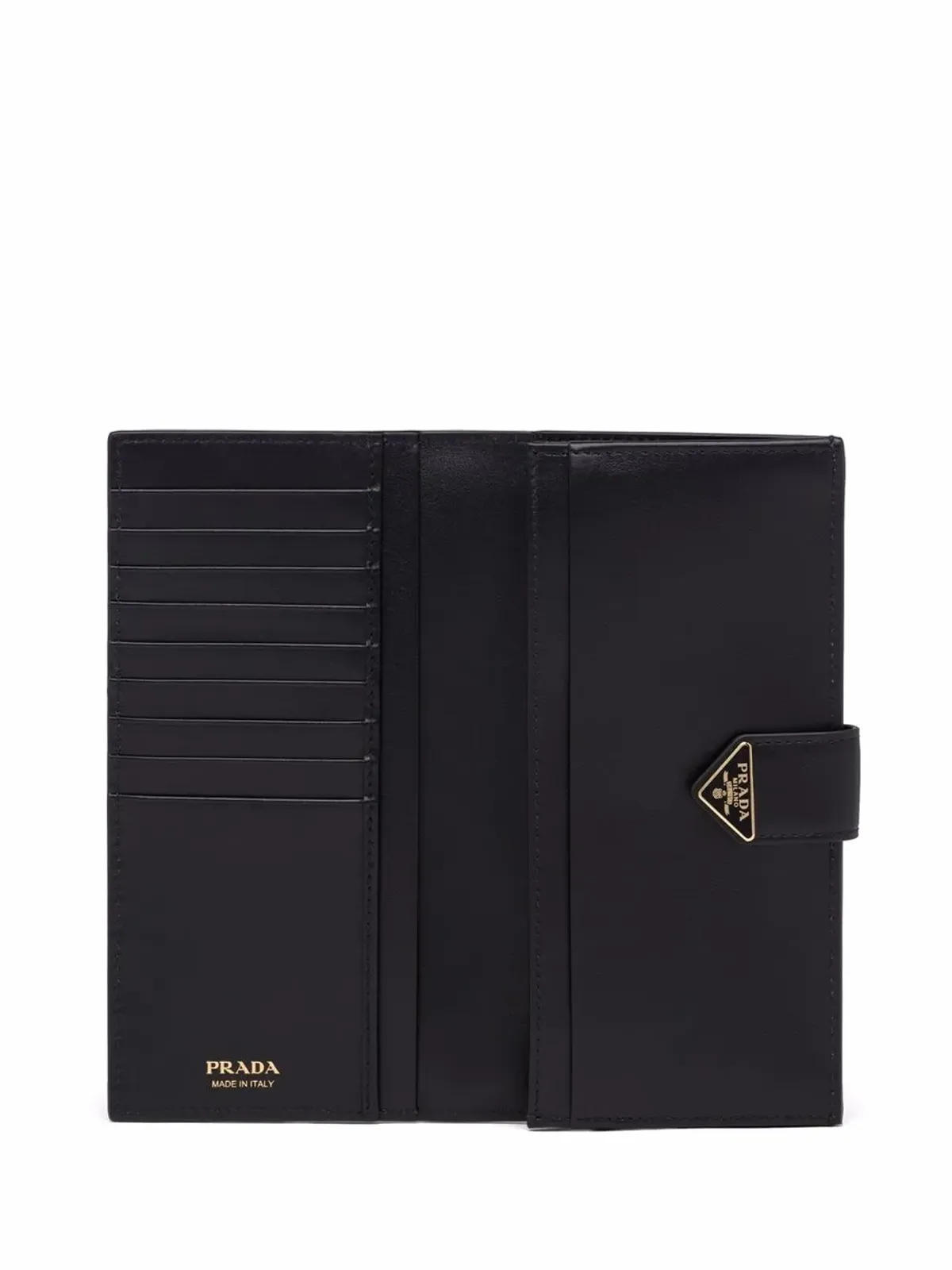 Prada ロゴプレート レザーウォレット - 画像3