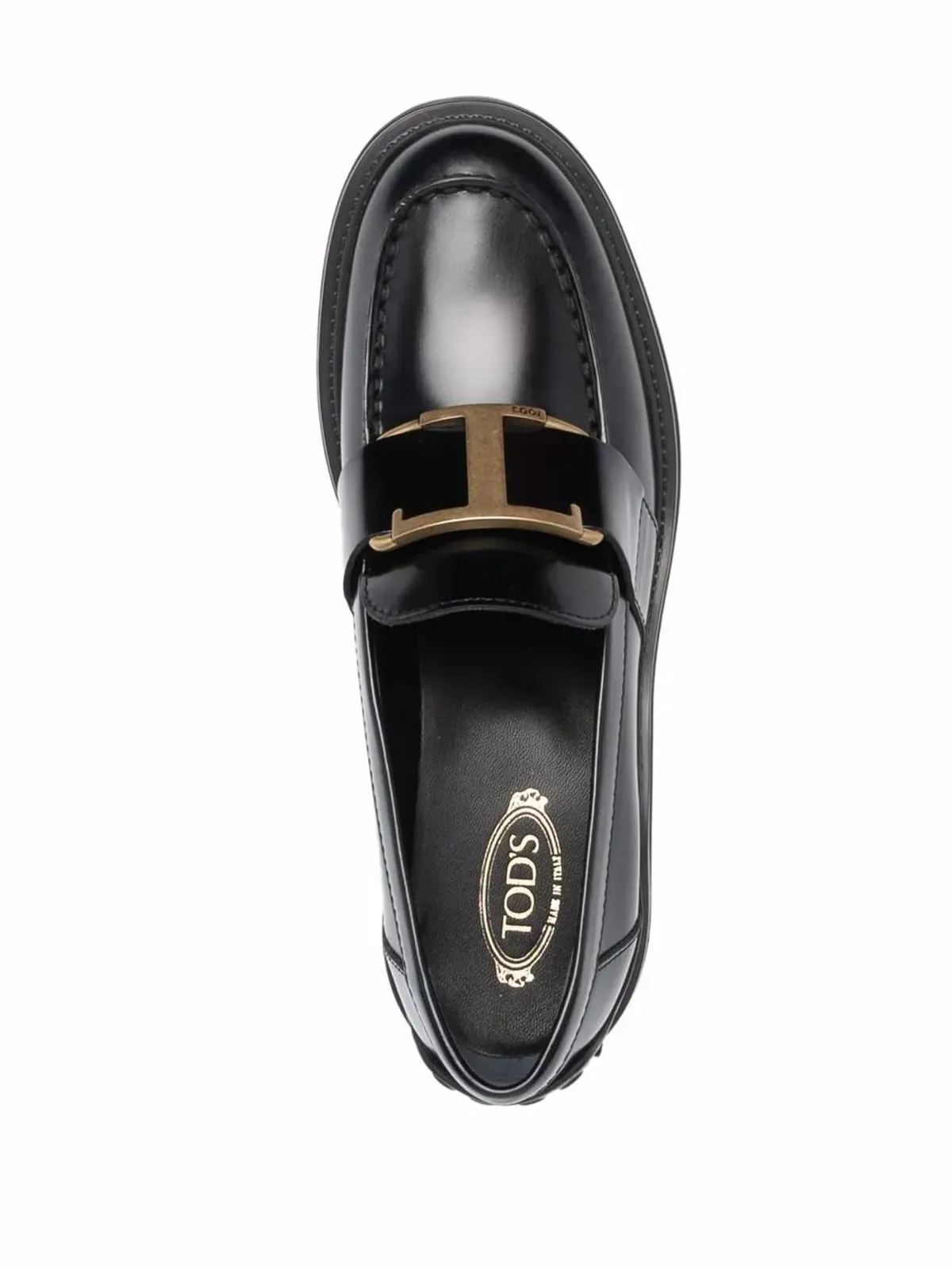 Tod's ローファー ロゴプレート付き - 画像4