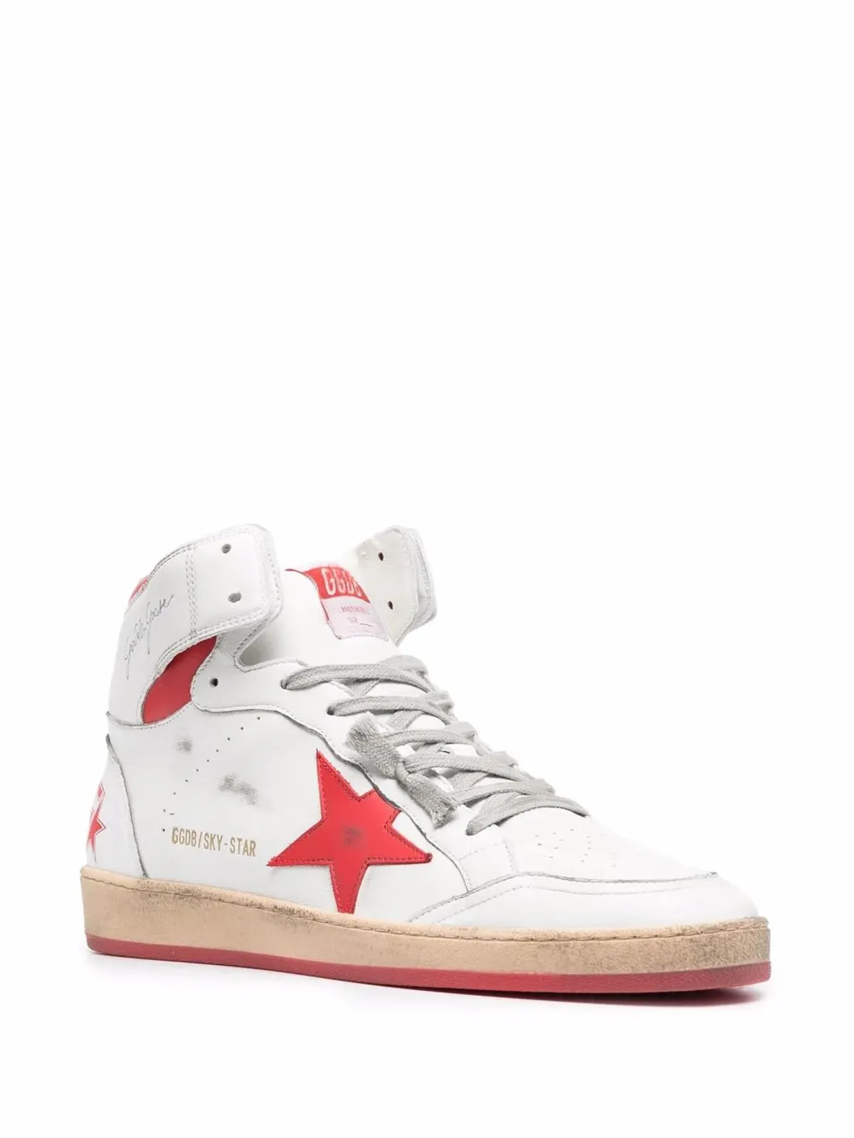 Golden Goose スカイスター ハイトップ レースアップ スニーカー - 画像2