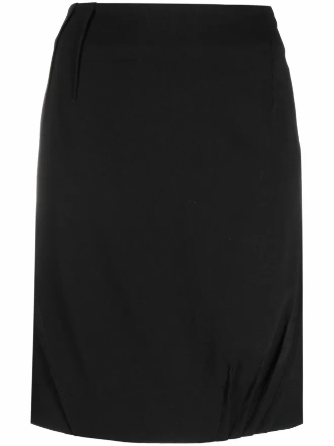 Christian Dior Pre-Owned Christian Dior Pre-Owned ダートディテーリング ハイウエストスカートの商品画像
