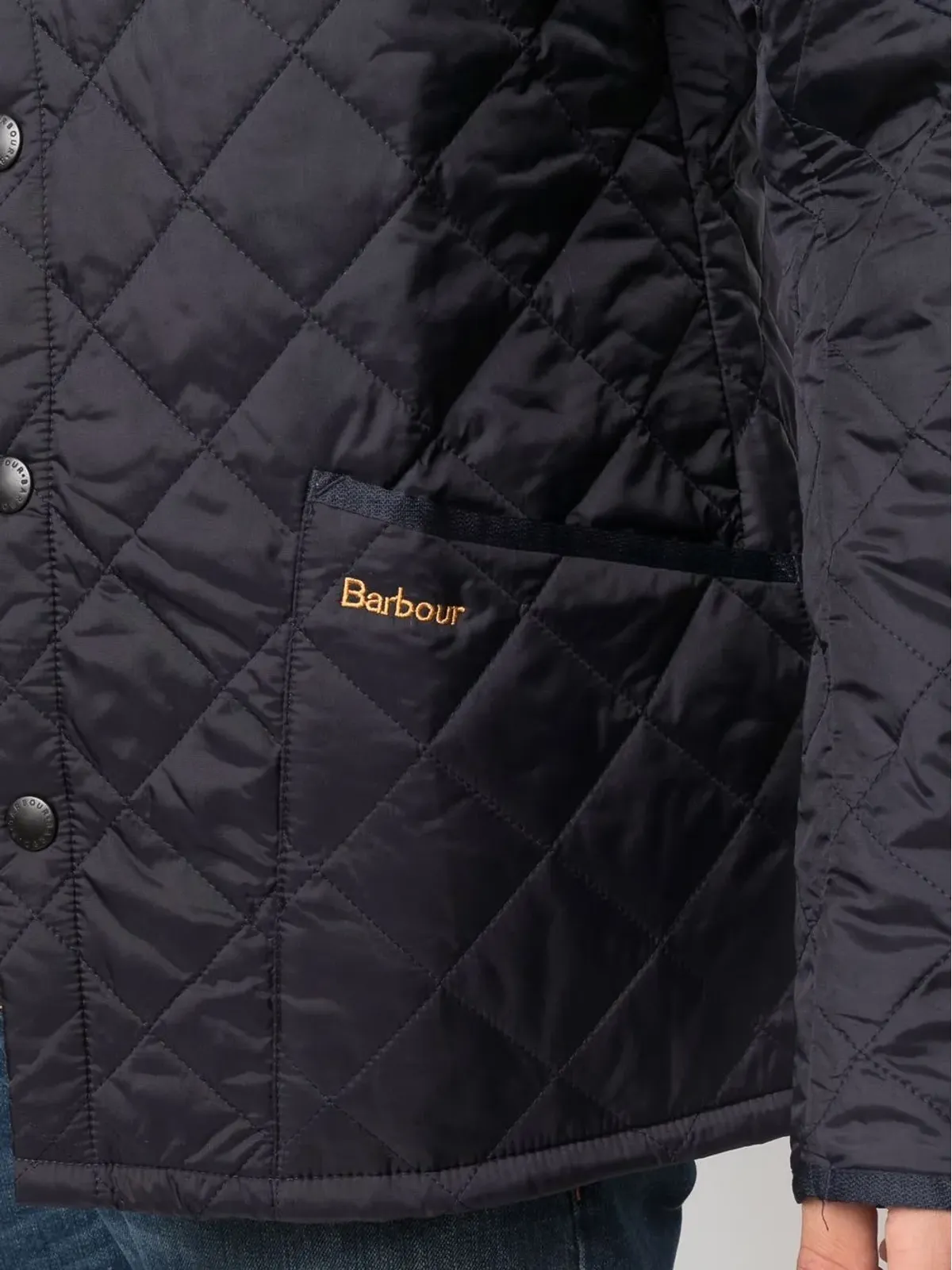 Barbour キルテッドレインジャケット - 画像5
