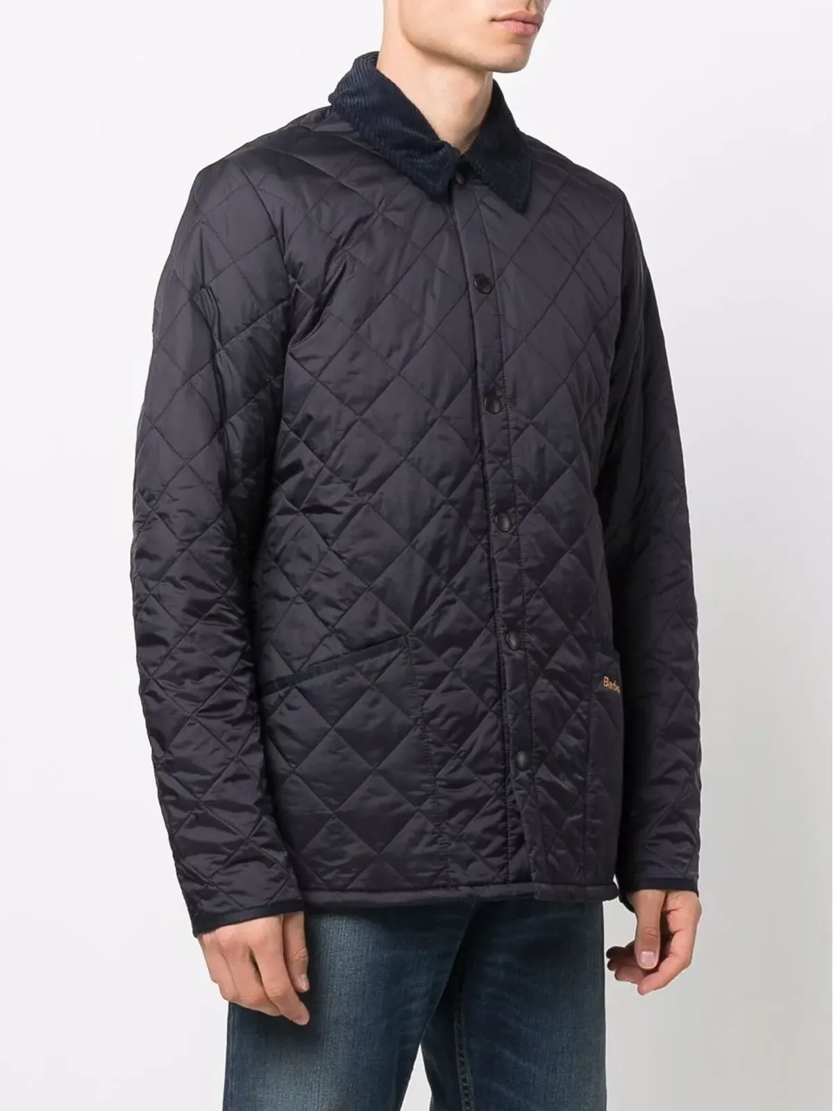 Barbour キルテッドレインジャケット - 画像3