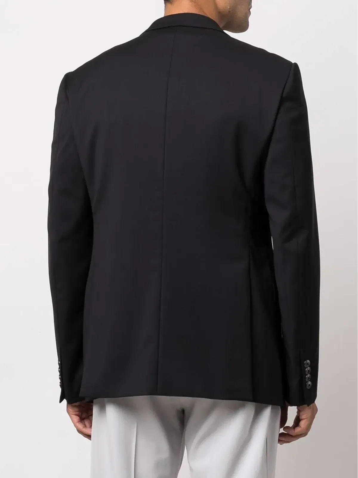 Emporio Armani フィットしたシングルブレストブレザー - 画像4