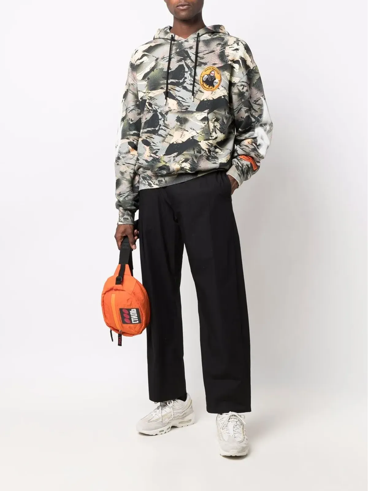 Heron Preston 迷彩プリントフーディ - 画像2