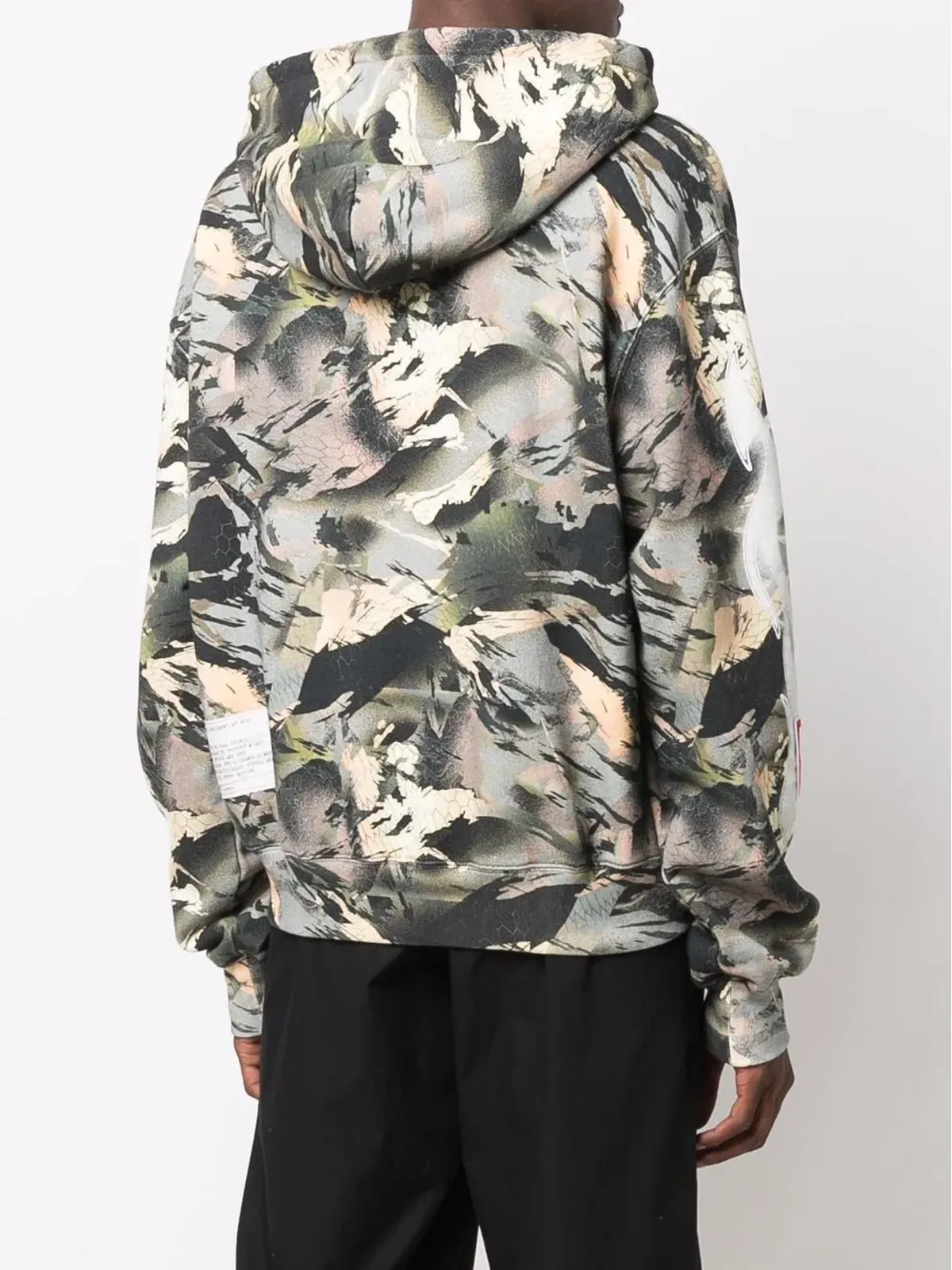 Heron Preston 迷彩プリントフーディ - 画像4
