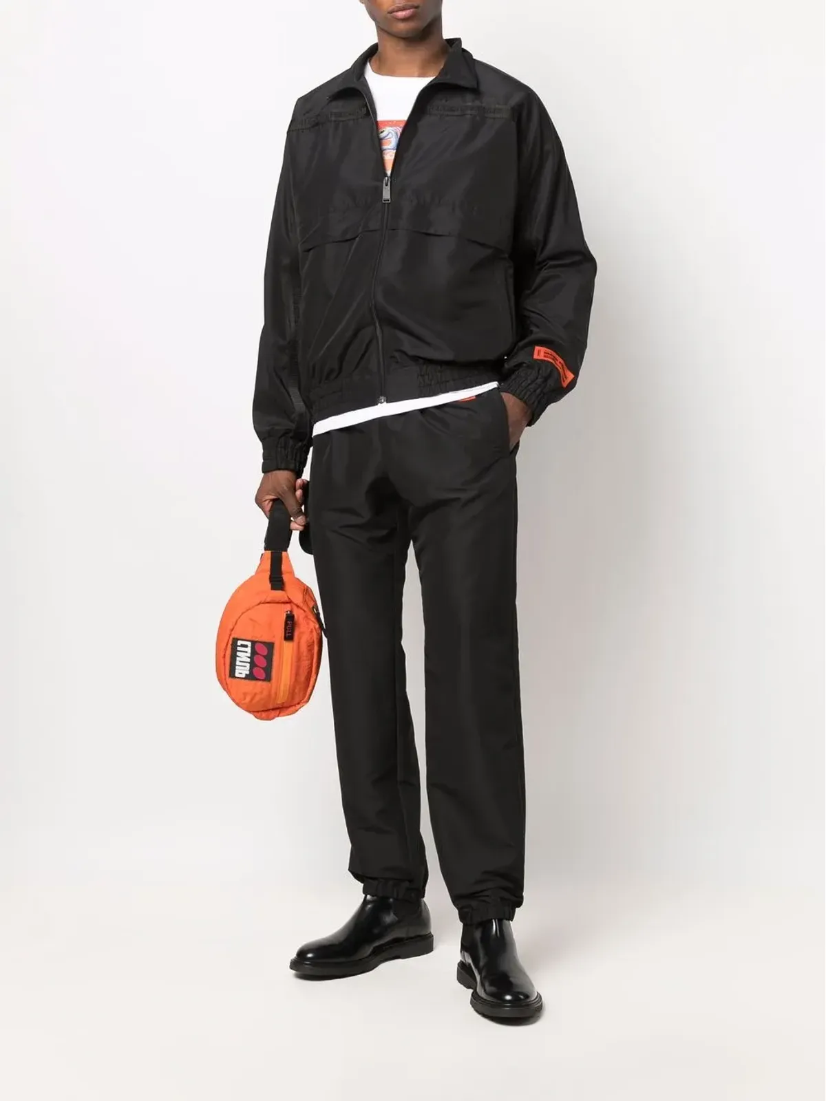 Heron Preston ロゴパッチ ボンバー ジャケット - 画像2