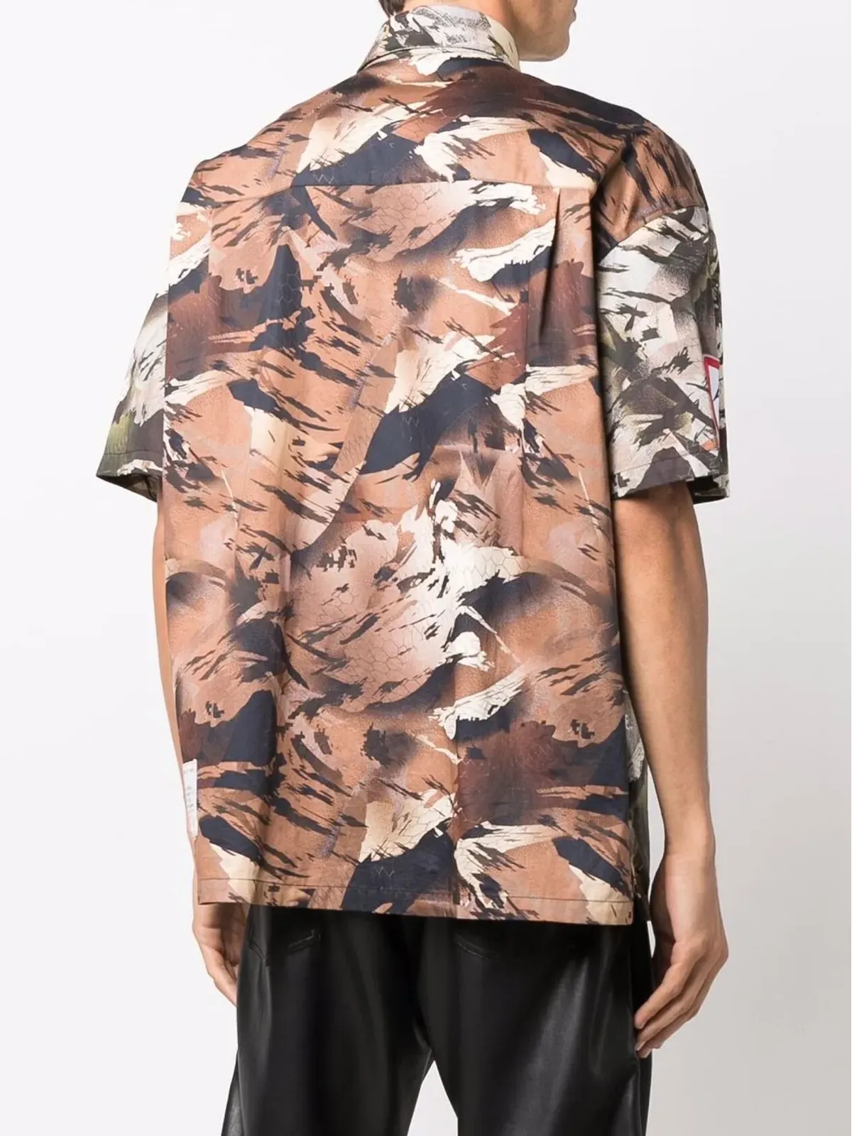 Heron Preston カモフラージュプリント ボウリングシャツ - 画像4