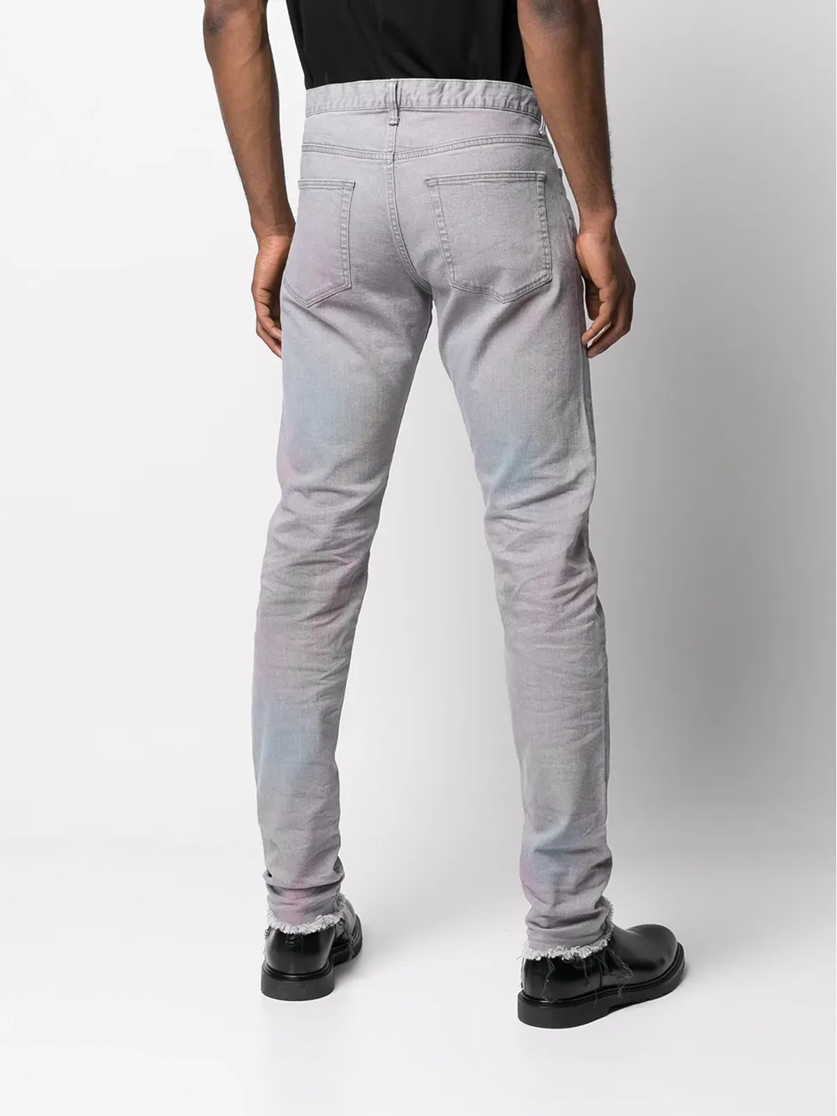 John Elliott ジョン・エリオット The Cast 2 ミッドライズ distressed ストレートジーンズ - 画像4