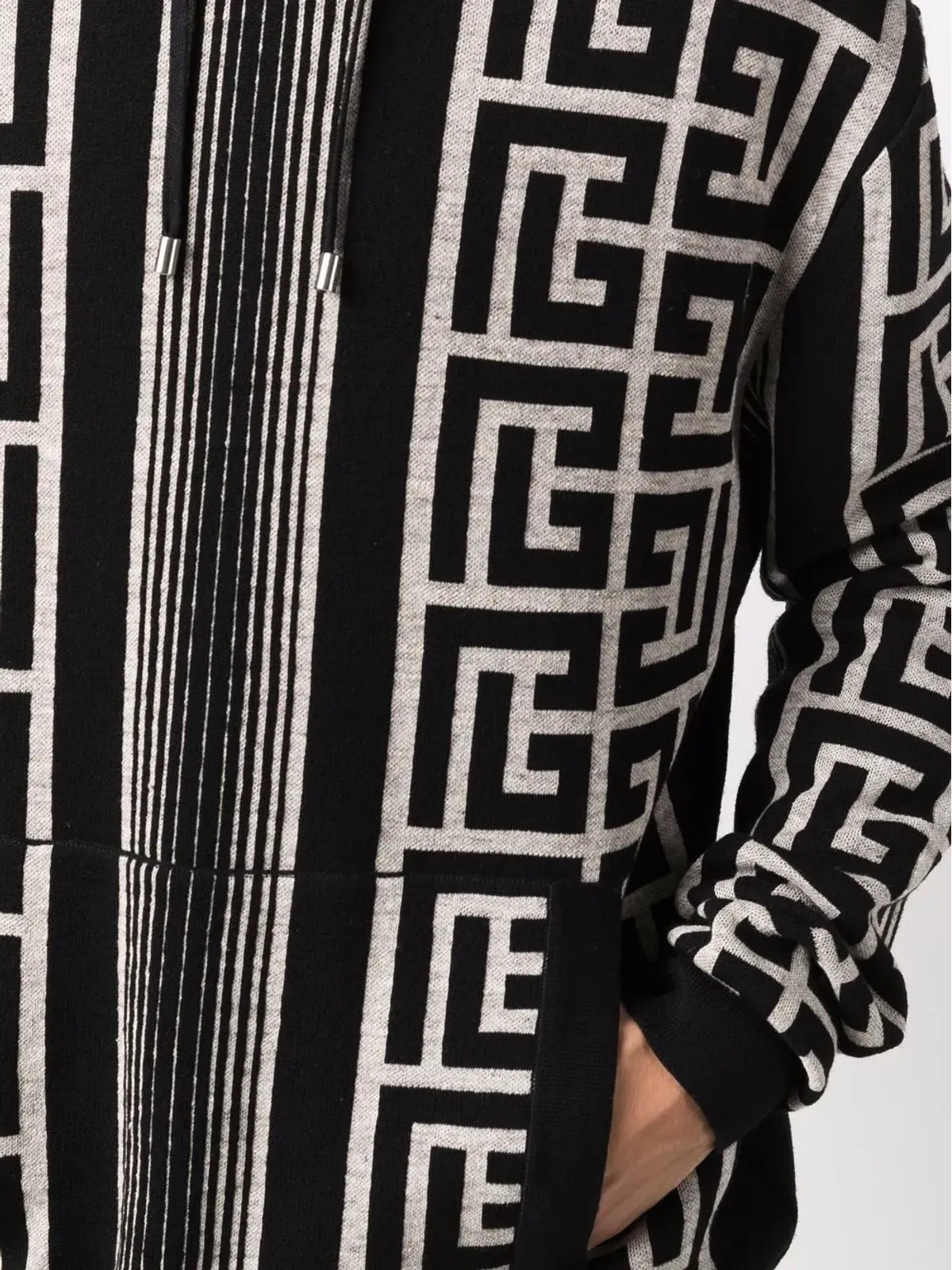 Balmain マキシモノグラム フーディー - 画像5