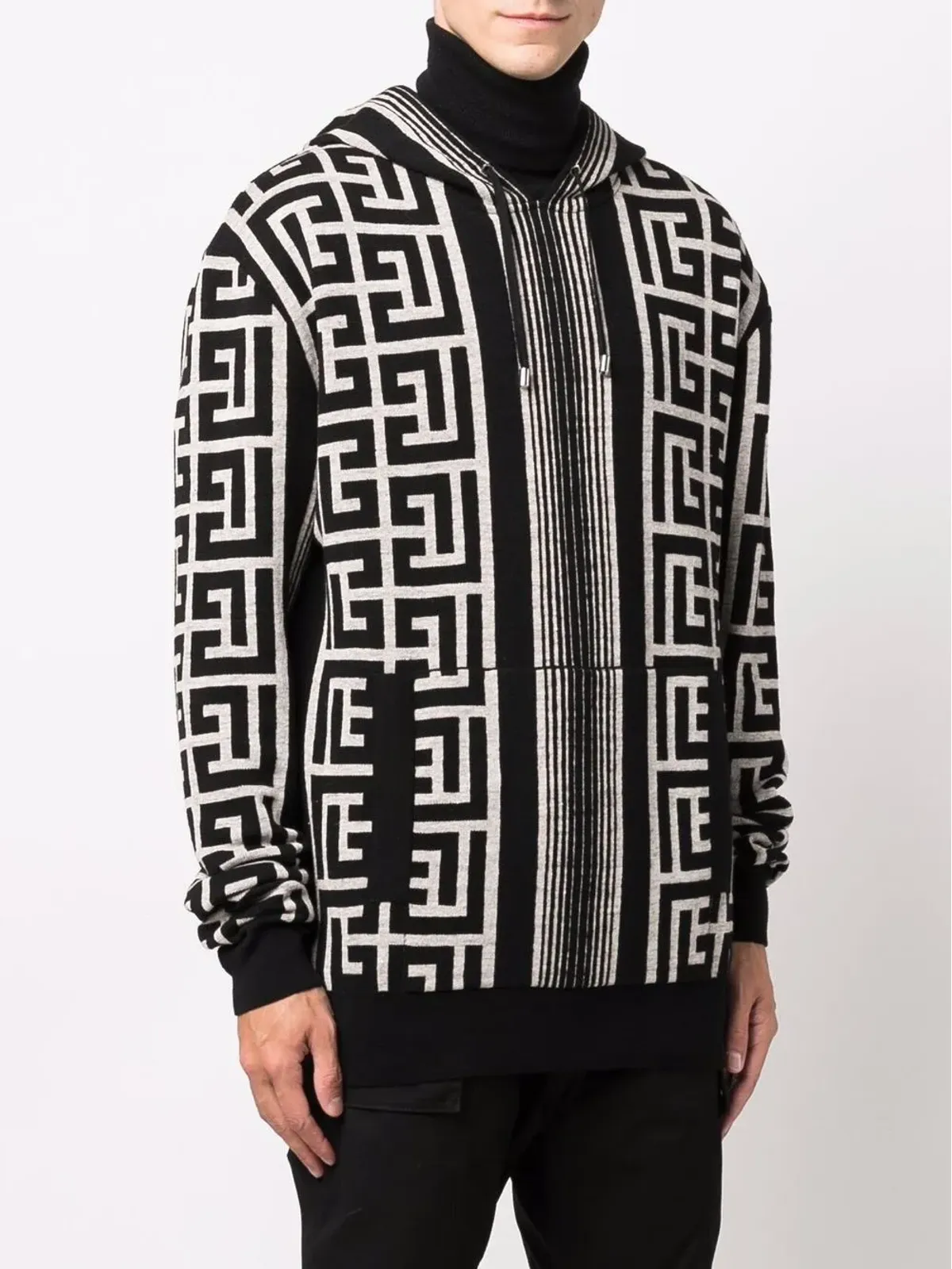 Balmain マキシモノグラム フーディー - 画像3