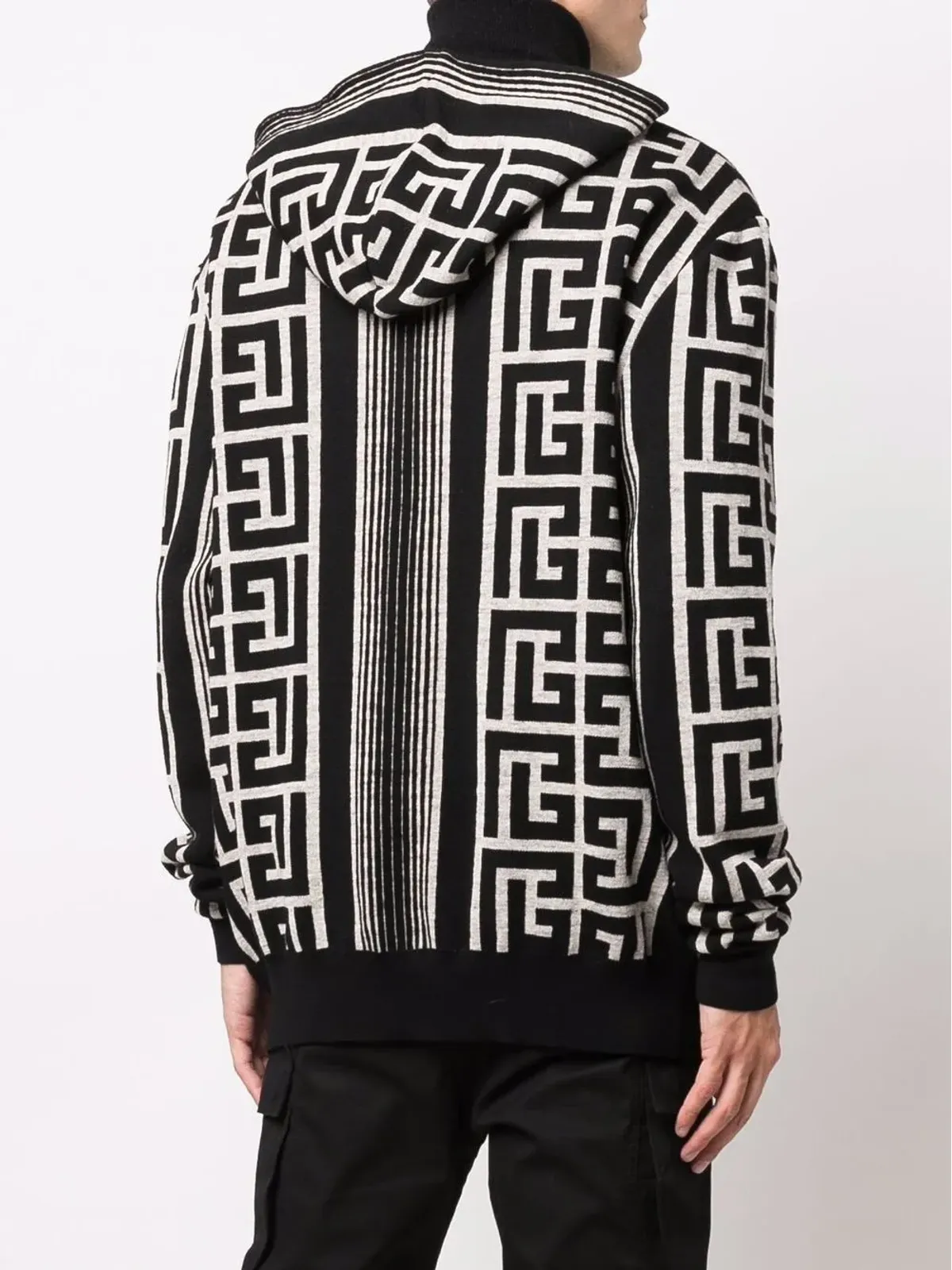 Balmain マキシモノグラム フーディー - 画像4