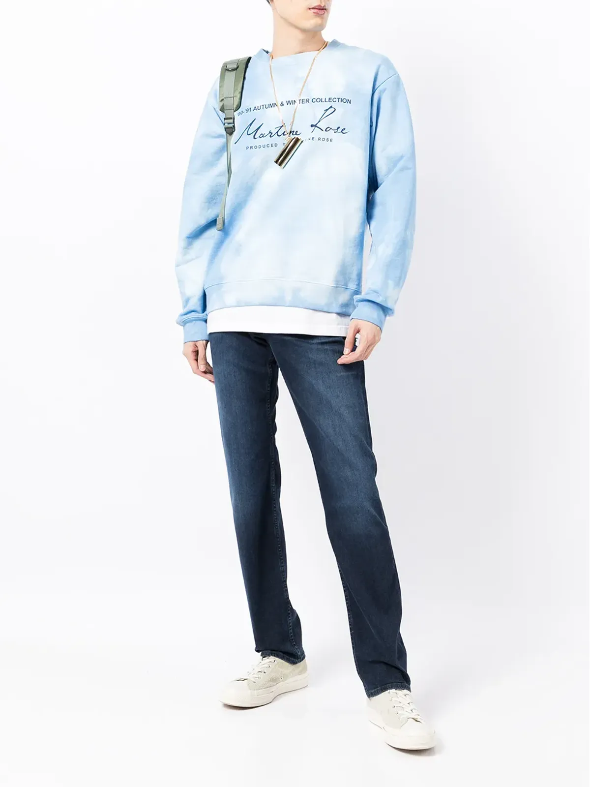 7 For All Mankind ストレートレッグ コットンジーンズ - 画像2