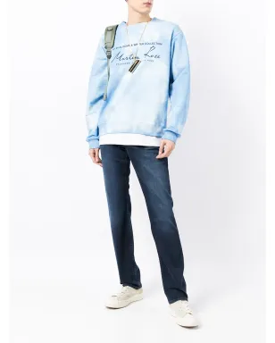 7 For All Mankind ストレートレッグ コットンジーンズ - サムネイル2