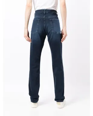 7 For All Mankind ストレートレッグ コットンジーンズ - サムネイル4