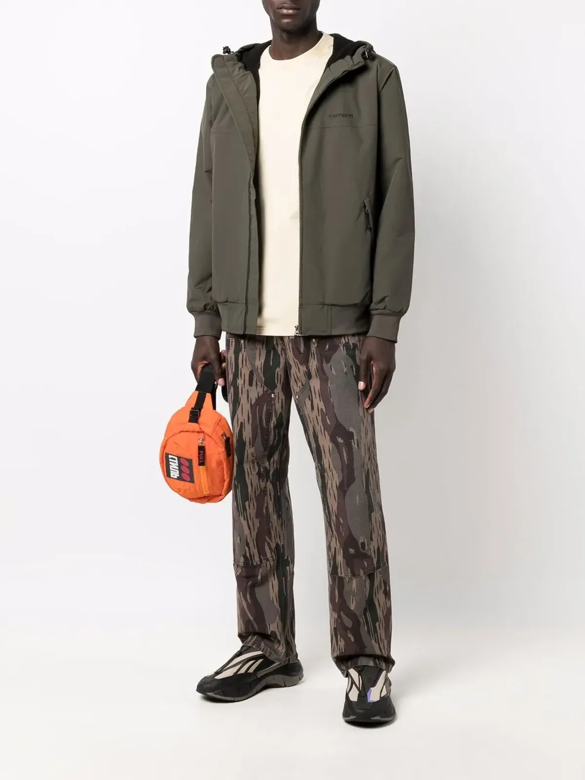 Carhartt WIP フード付きボンバージャケット - 画像2