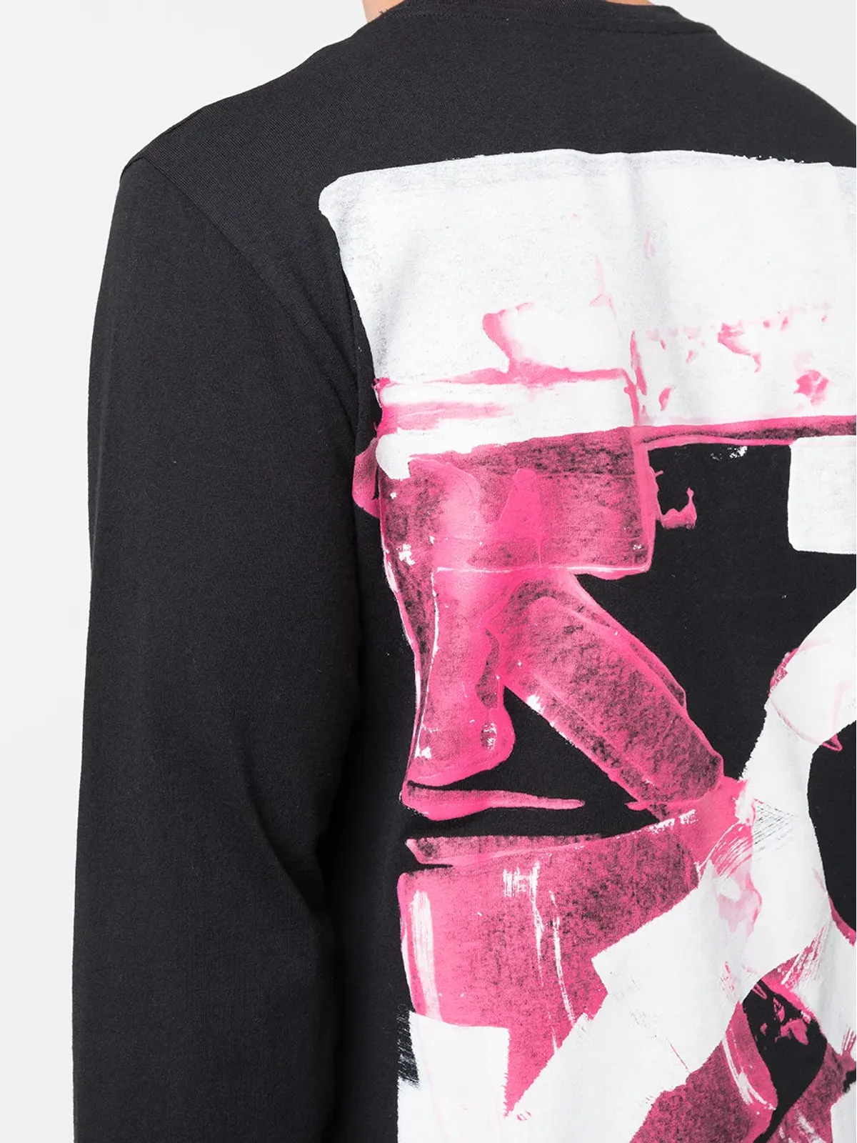 Off-White アローズモチーフ Tシャツ ブラック - 画像5