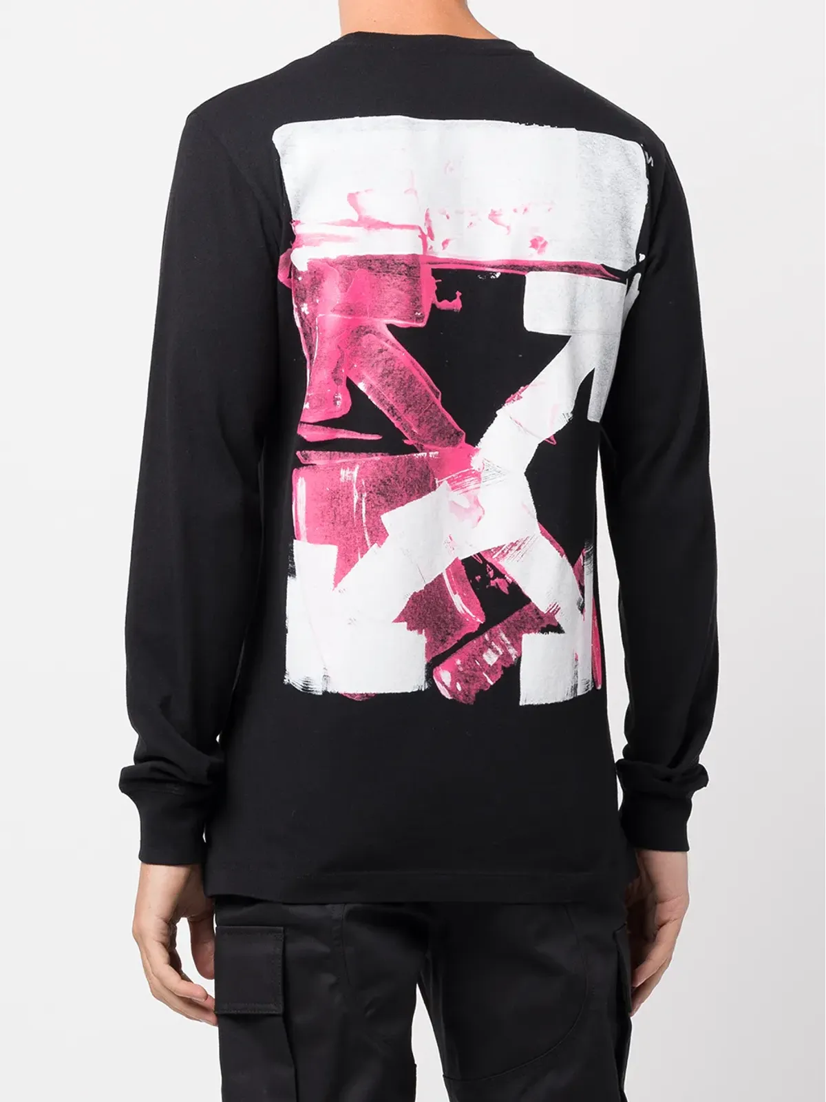 Off-White アローズモチーフ Tシャツ ブラック - 画像4