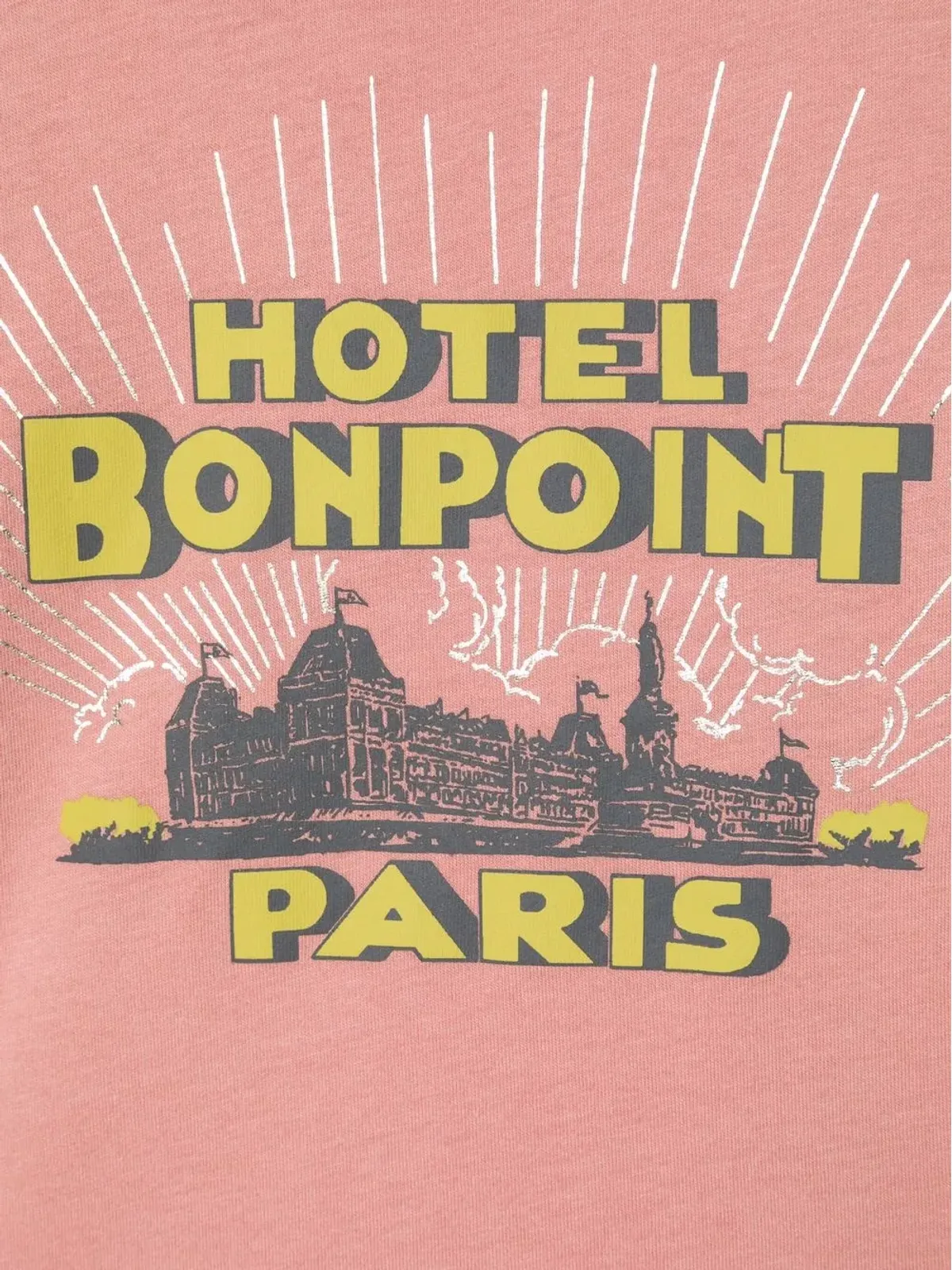 Bonpoint ホテルボンポイント グラフィックプリント スウェットシャツ - 画像3