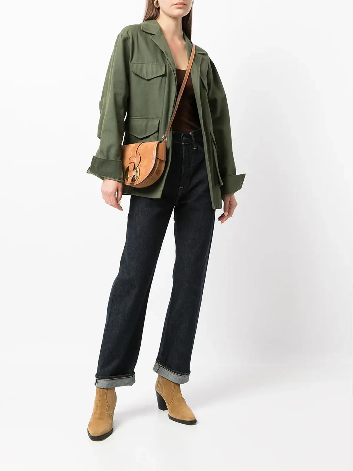 Ralph Lauren RRL ハイウエストストレートジーンズ - 画像2
