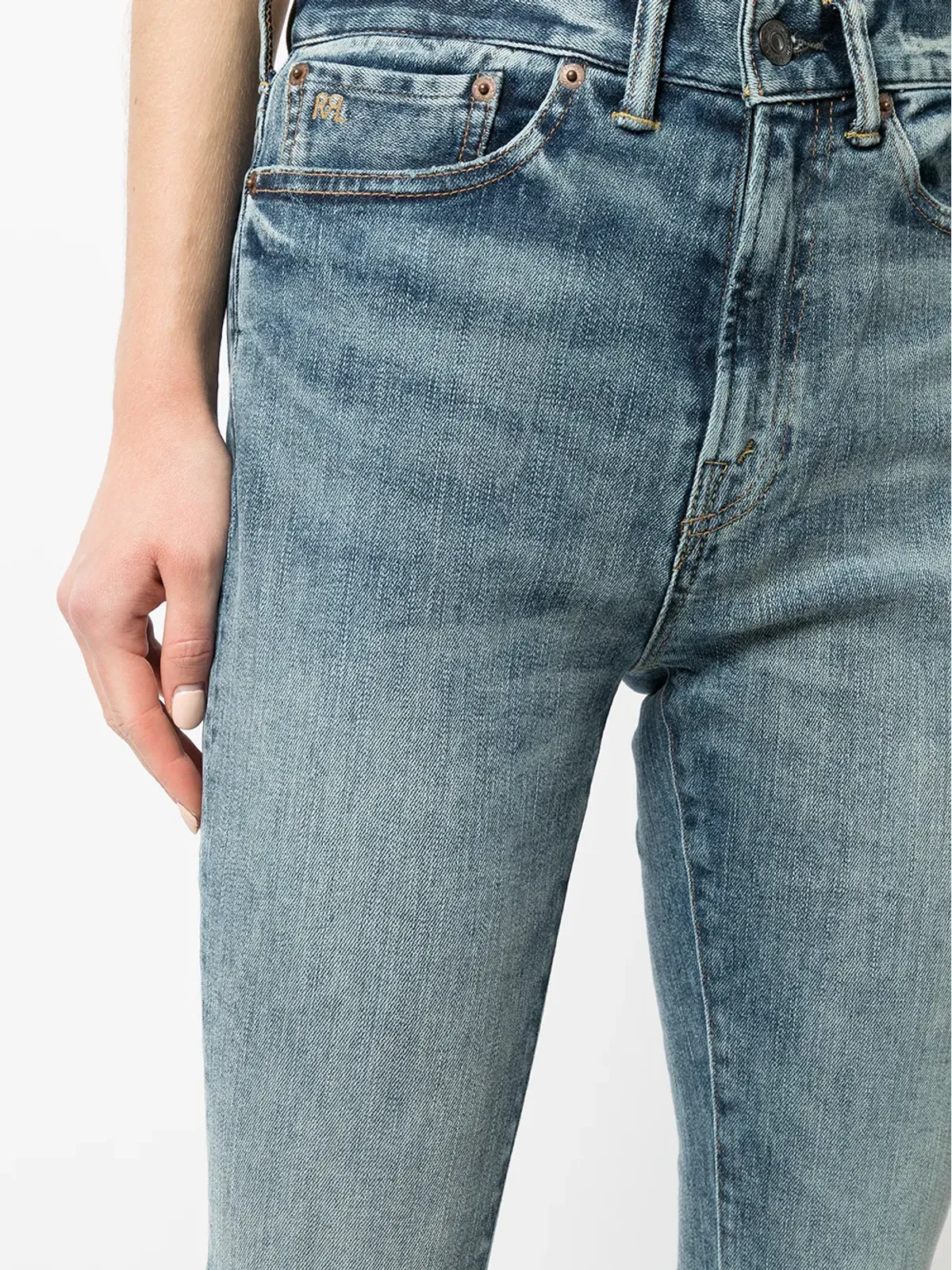 Ralph Lauren RRL ハイウエスト・スキニージーンズ - 画像5