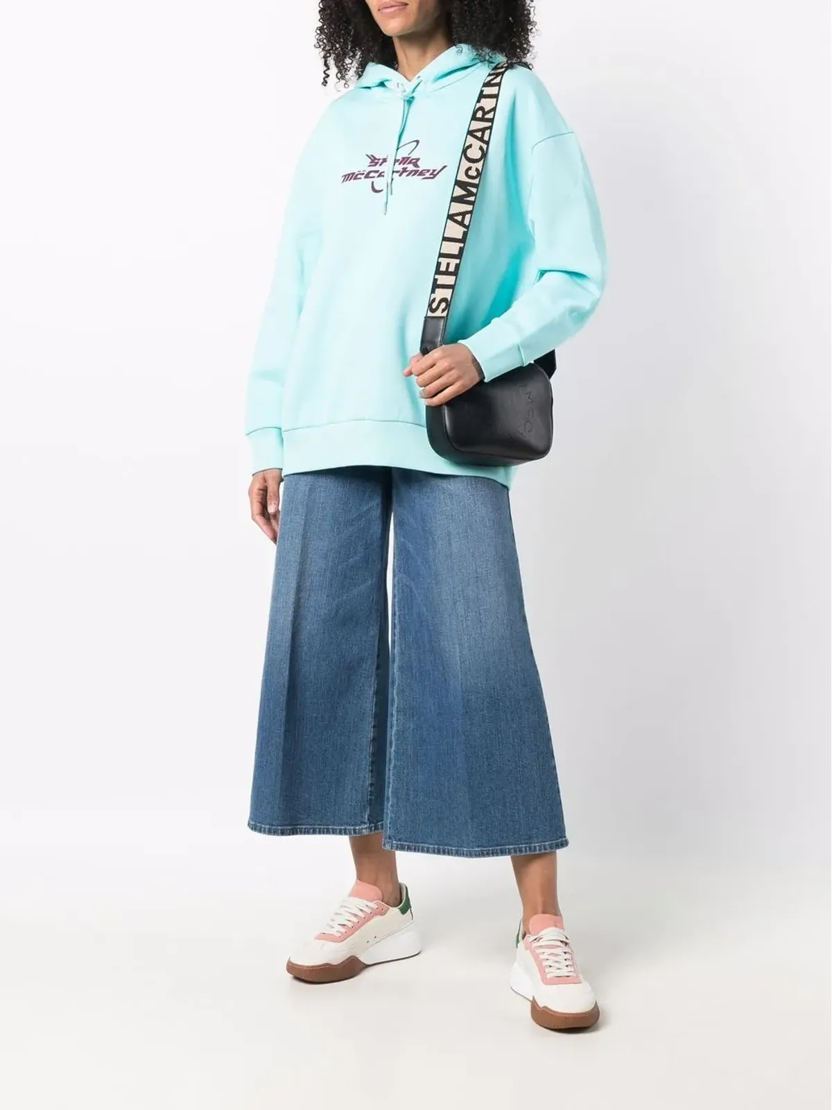 Stella McCartney ロゴプリント長袖フーディ - 画像2