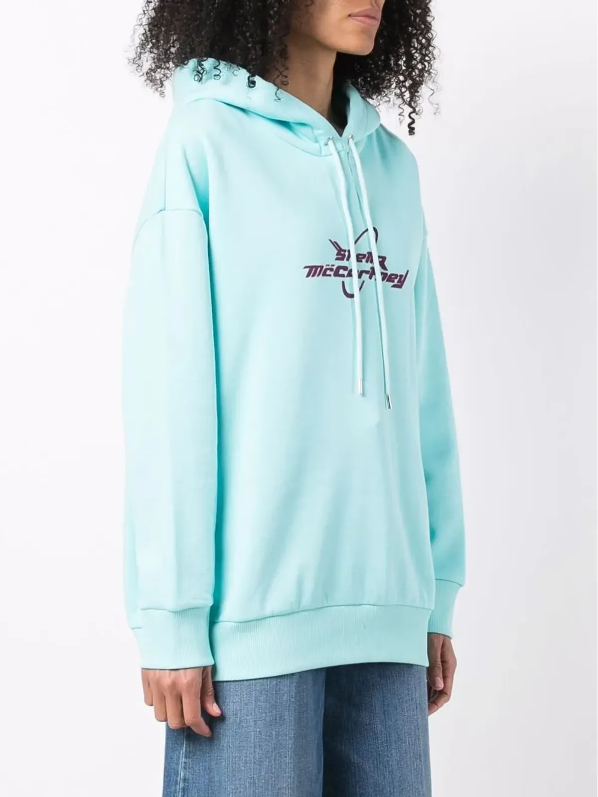 Stella McCartney ロゴプリント長袖フーディ - 画像3