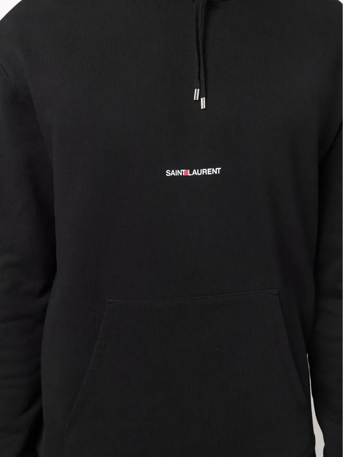 Saint Laurent ロゴプリントフーディー - 画像5