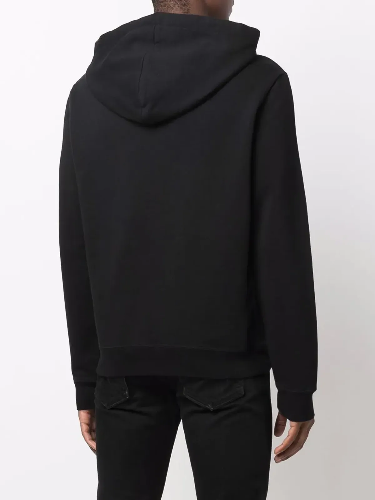 Saint Laurent ロゴプリントフーディー - 画像4