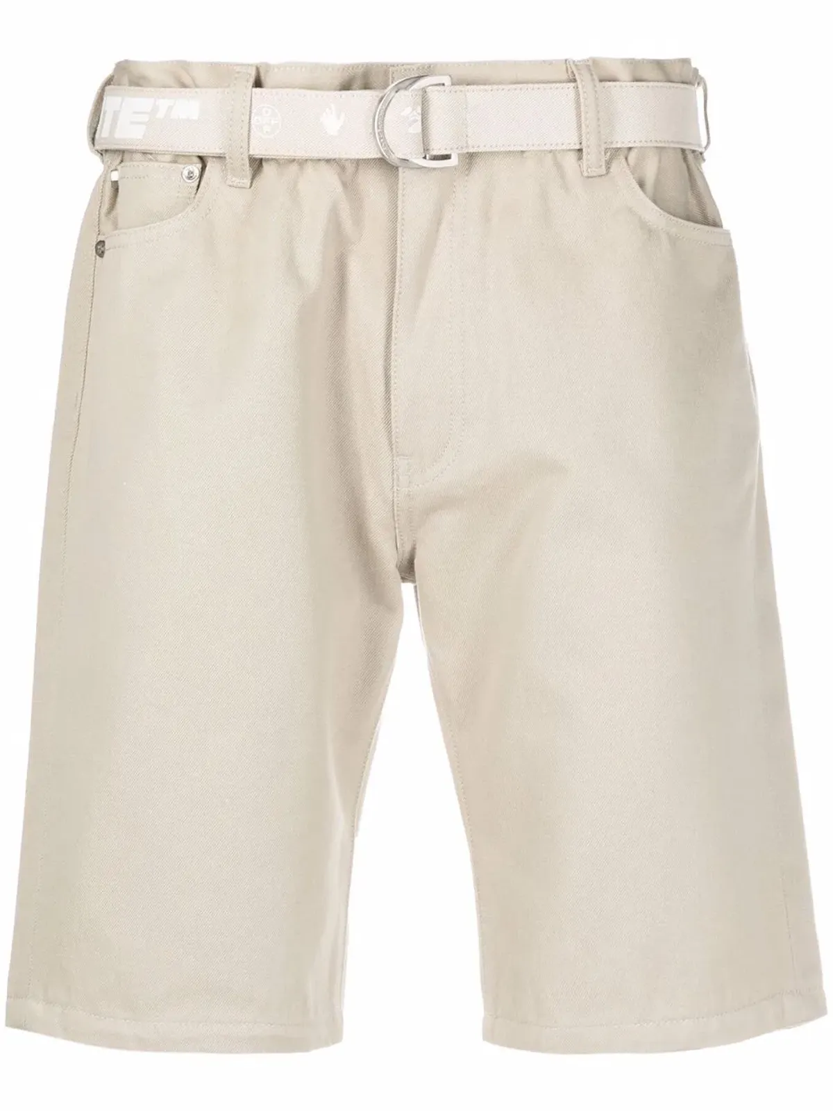 Off-White ベルト付き Bermuda ショーツ - 画像1