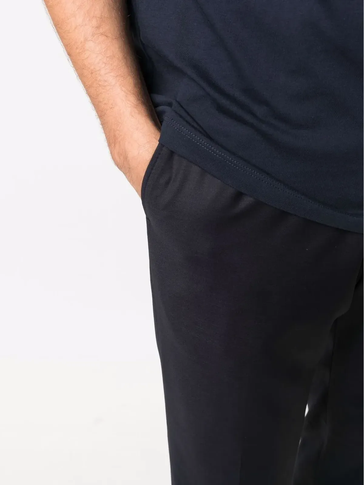 Emporio Armani テーパードレッグ テーラードパンツ - 画像5