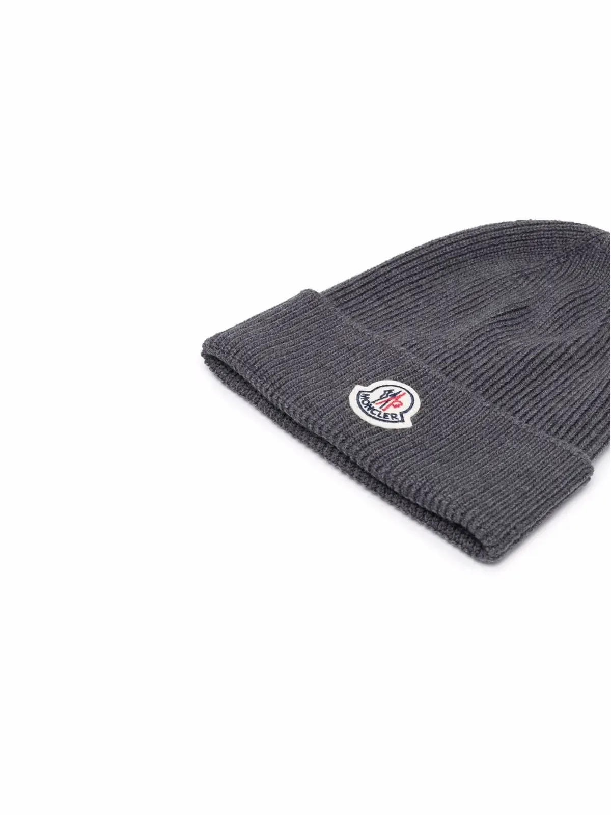 Moncler ロゴパッチ付きニット帽 - 画像2