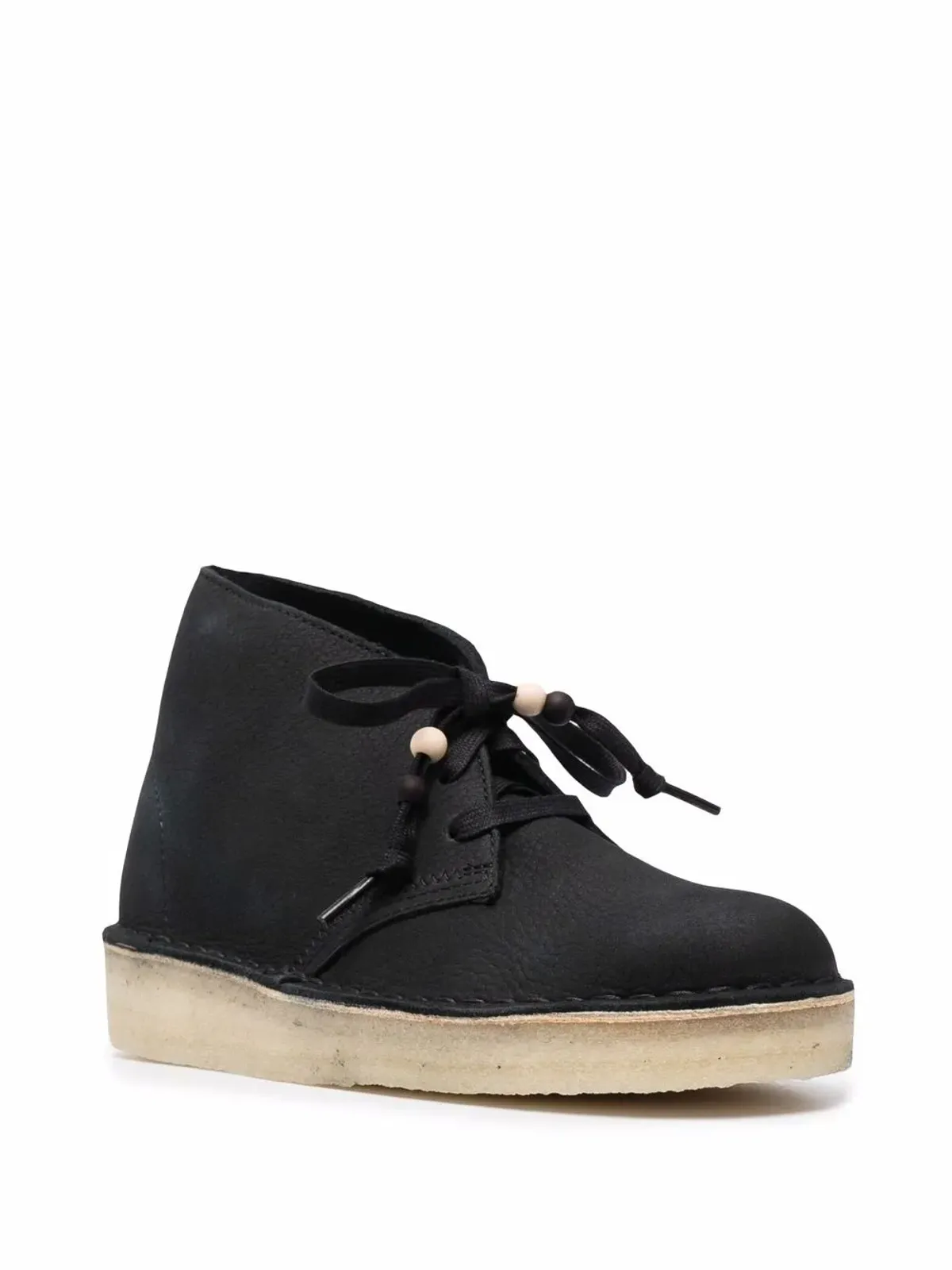 Clarks Originals ヌバックレザー レースアップ デザートブーツ - 画像2