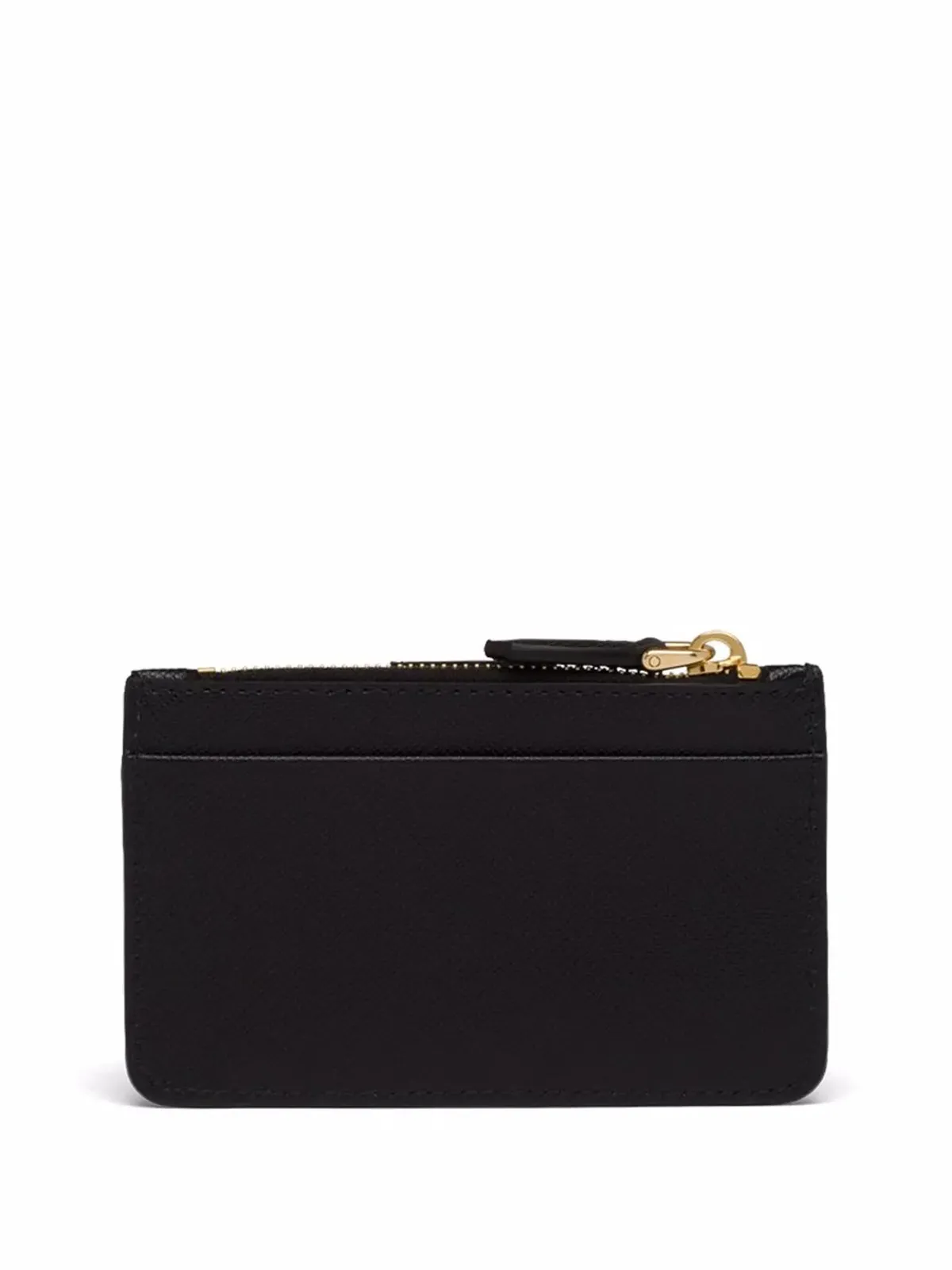Prada レザー カードホルダー ブラック - 画像2