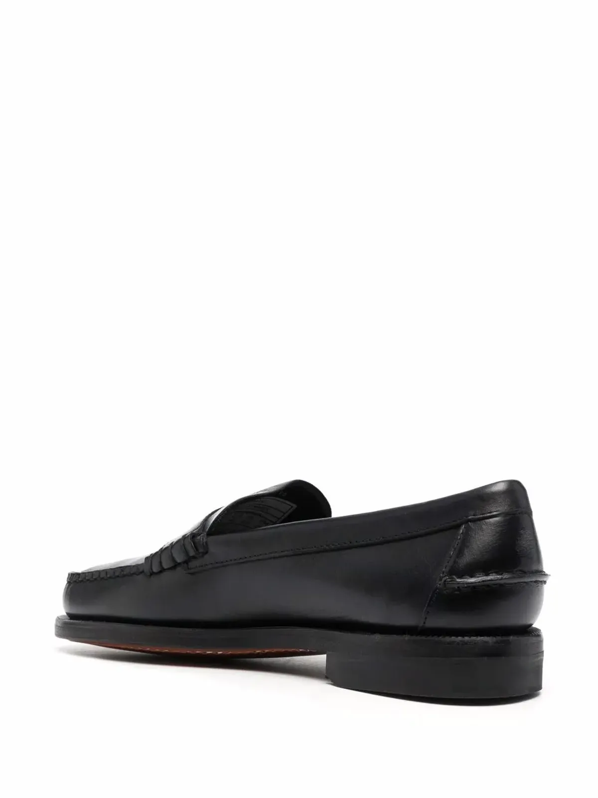 Sebago スリップオン レザー ローファー - ブラック - 画像3