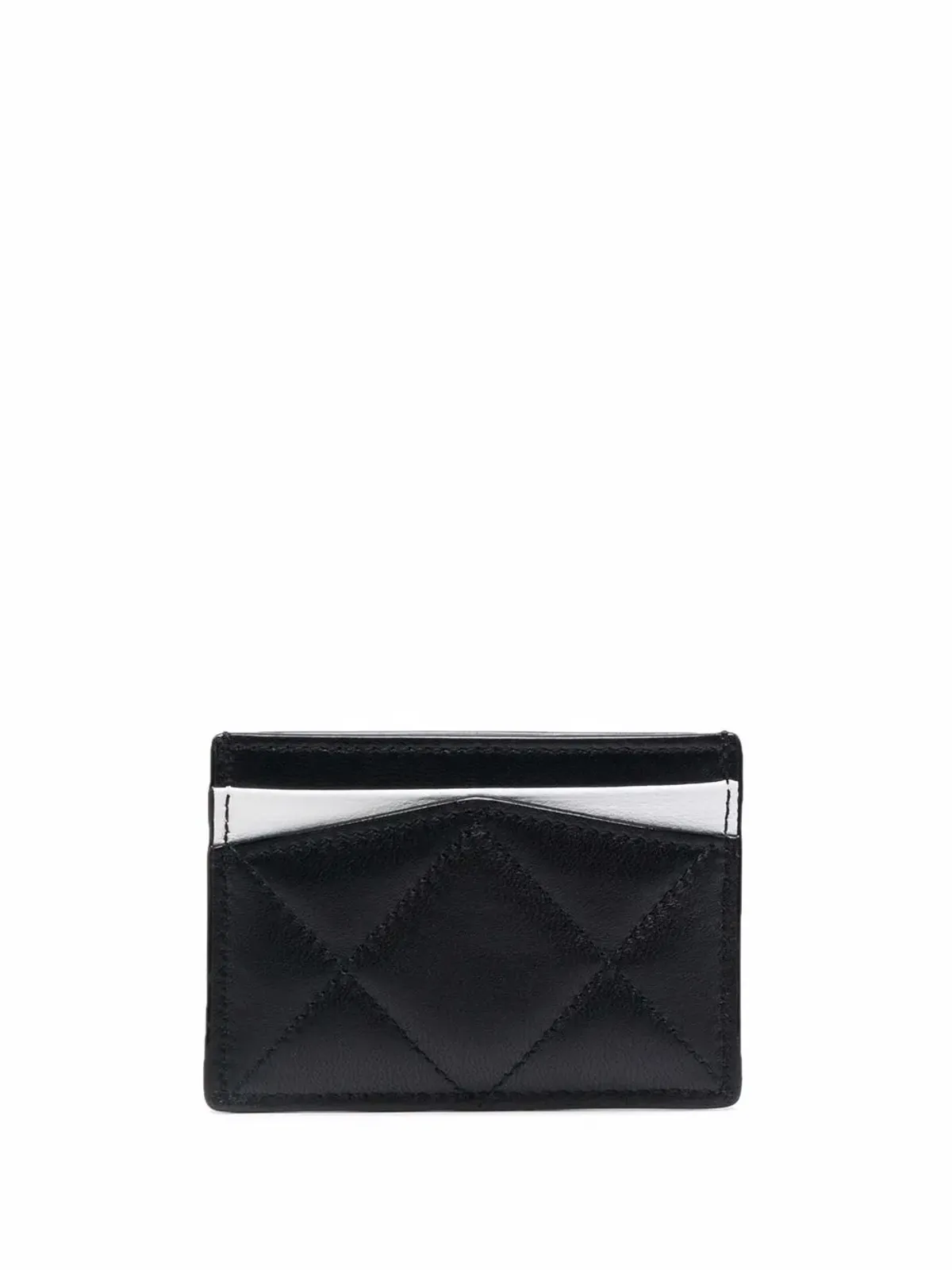 Alexander McQueen スカル装飾キルティッドウォレット - 画像2