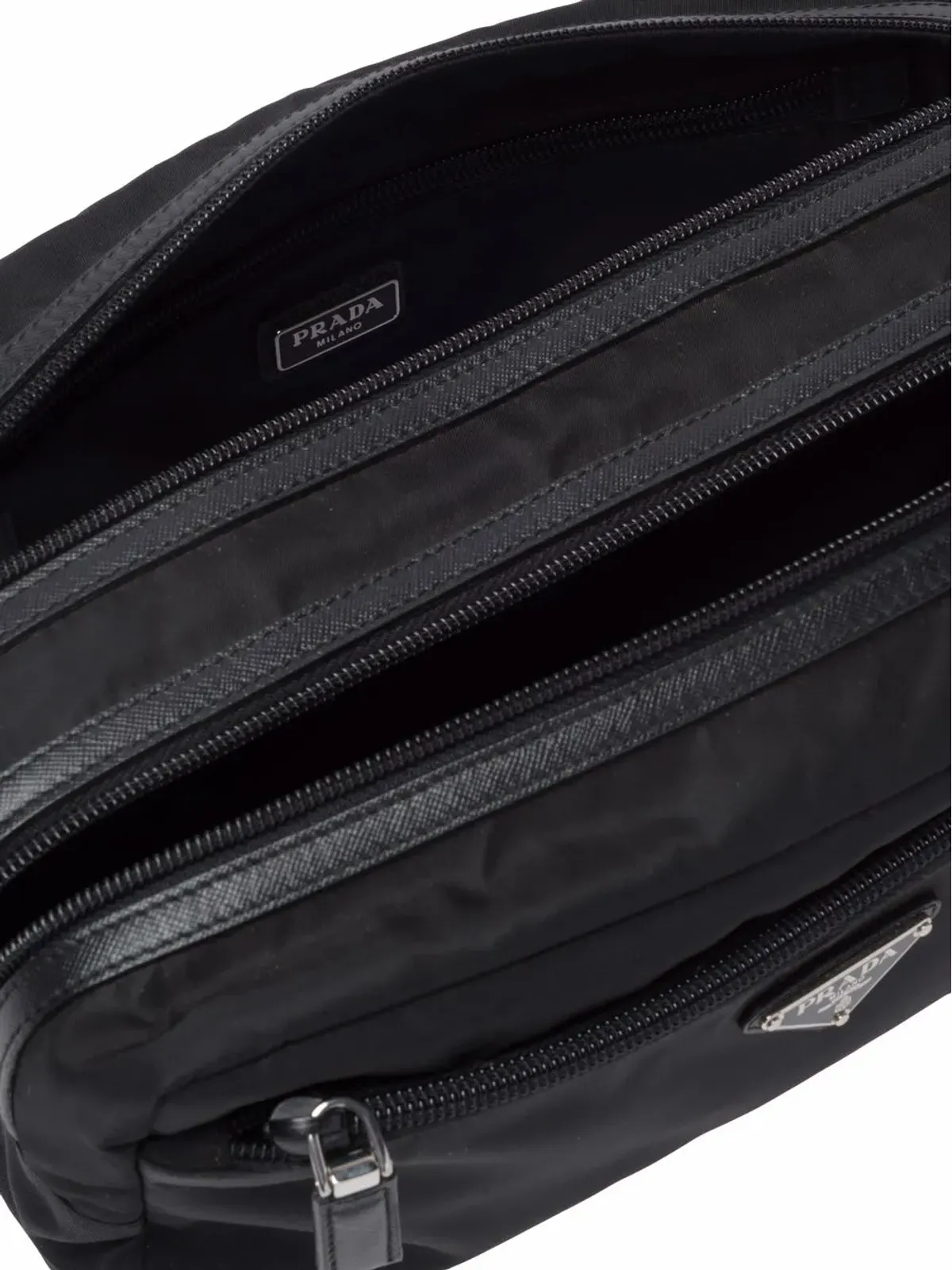 Prada Re-Nylonとレザーのトラベルポーチ - 画像5