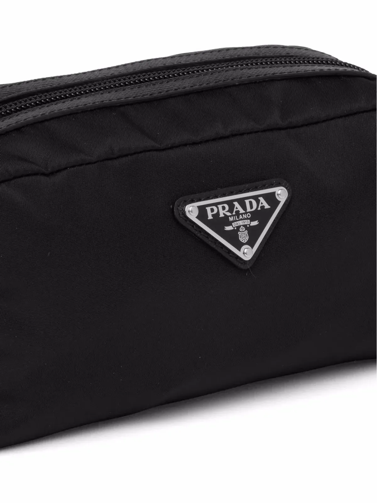 Prada ロゴプレート 洗面用具バッグ - 画像4